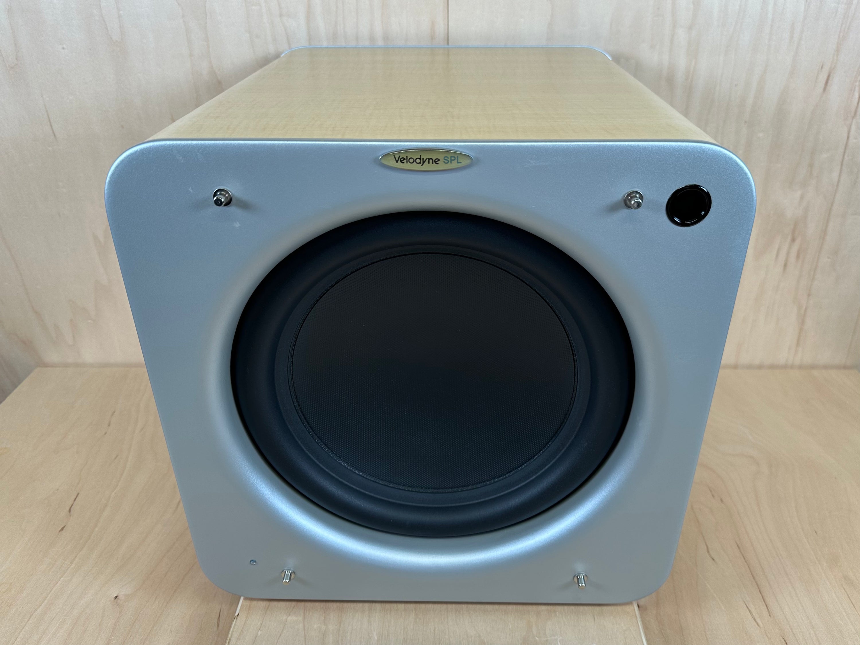 Velodyne SPL12RMA 12" SPL-R Series Powered Subwoofer Light Maple