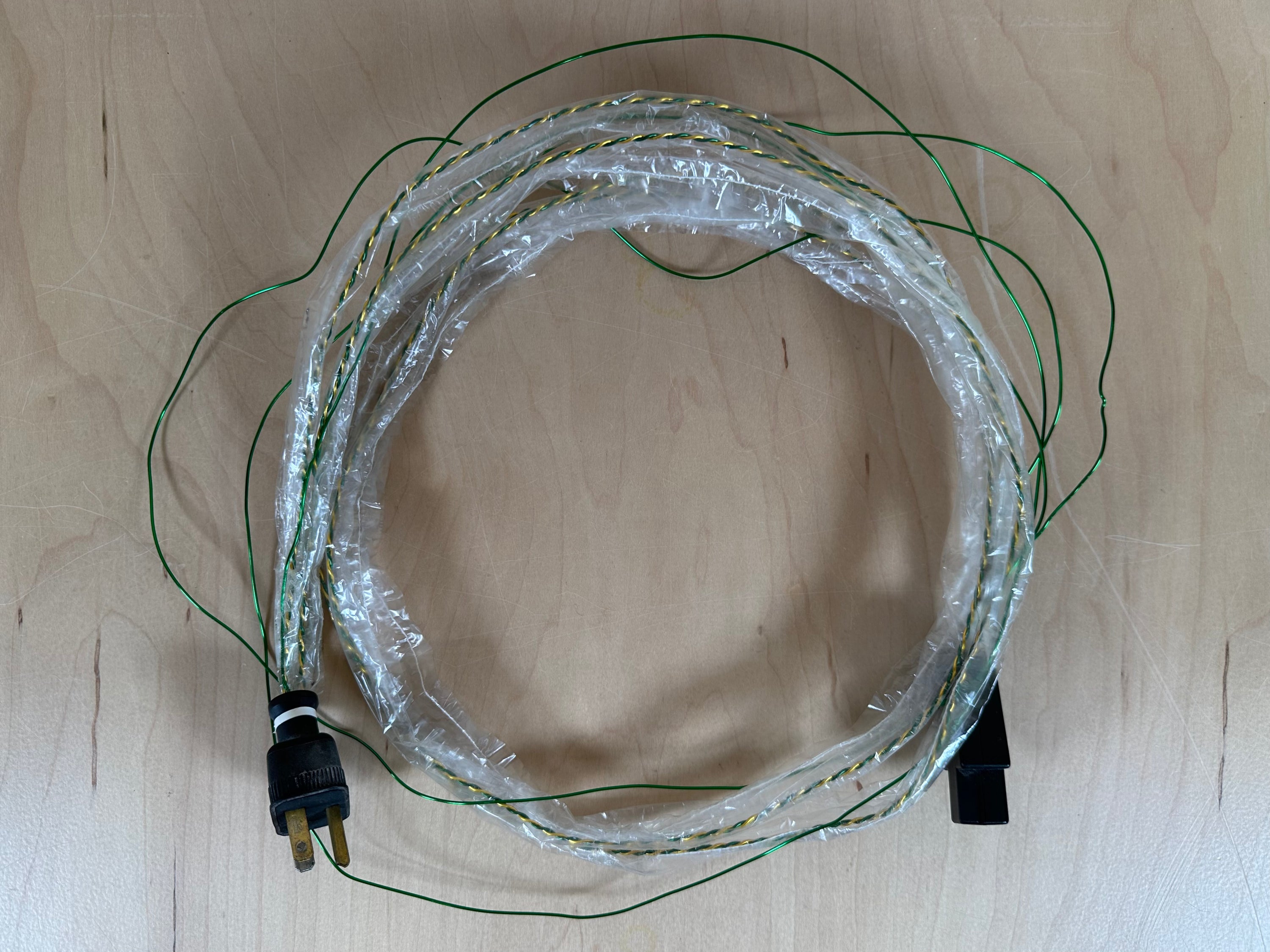 Mapleshade Audio Clearview Double Helix Plus MKII AC Power Cord w/"Flying Ground" 4'