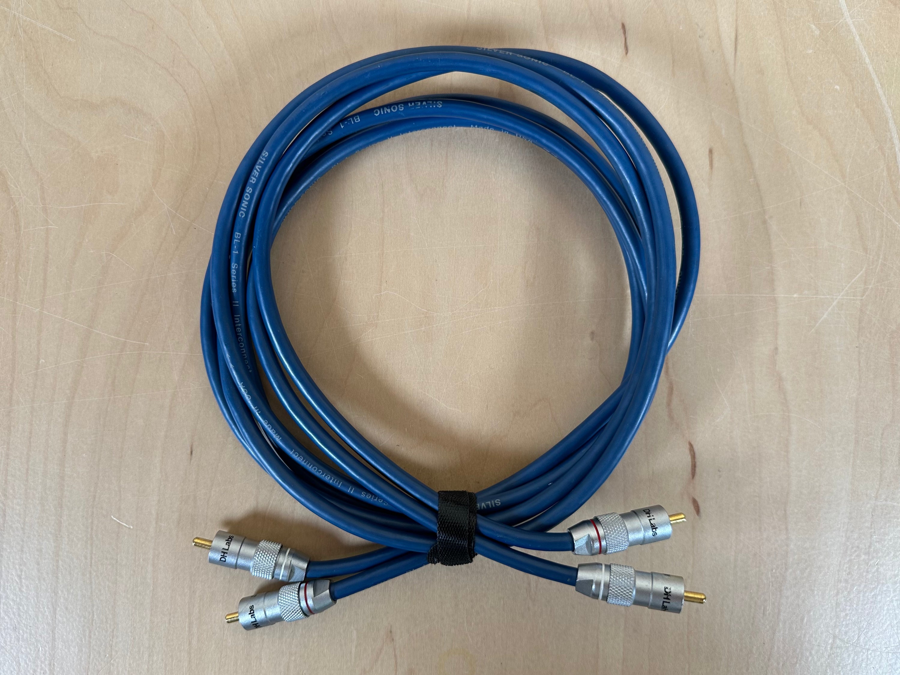 DH Labs BL-1 Series II Silversonic RCA Interconnects 1.5 meters pair