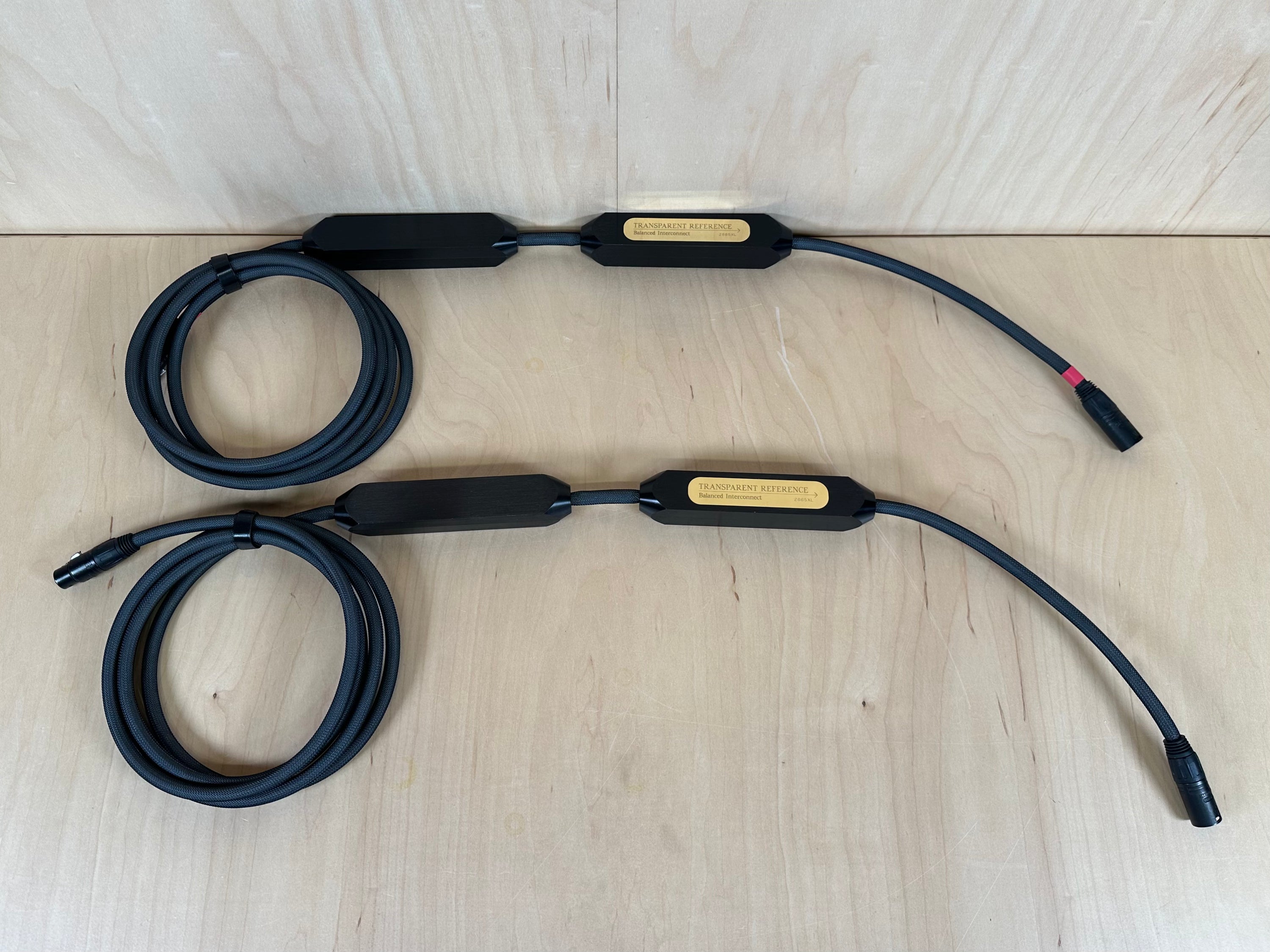 Transparent Audio Reference XL Balanced (XLR) 3 meter Interconnects