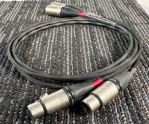 Ultimate Cables Silver Series C4 XLR Interconnects 1.5 Meter
