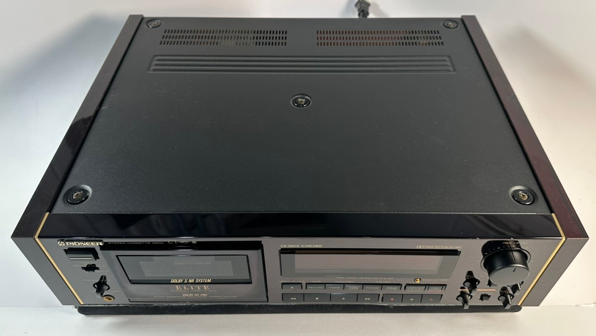 Pioneer Elite CT-93 Reference Cassette Deck Serviced – Record Mart