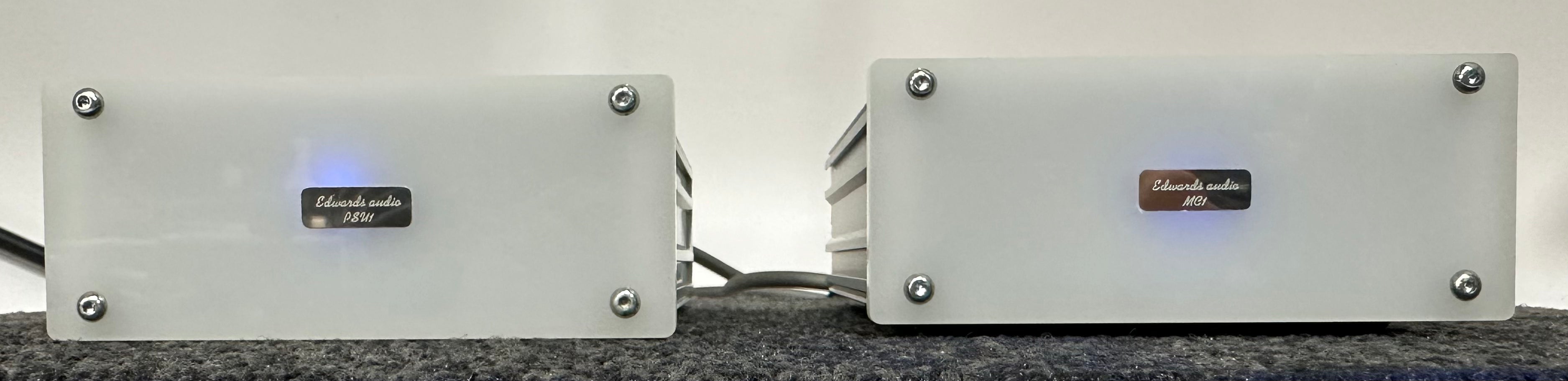 Edwards Audio MC1 Phono Stage &amp; PSU1 Power Supply  			