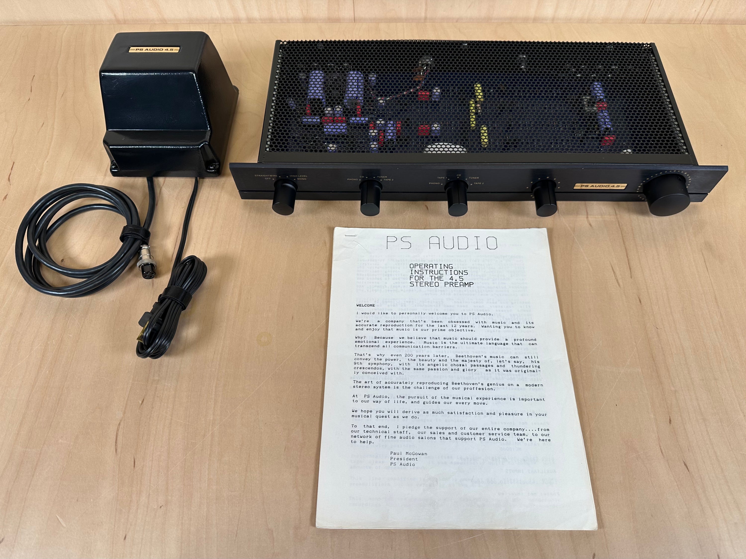 PS Audio 4.5 Preamp w/ MM or MC Phono Stage