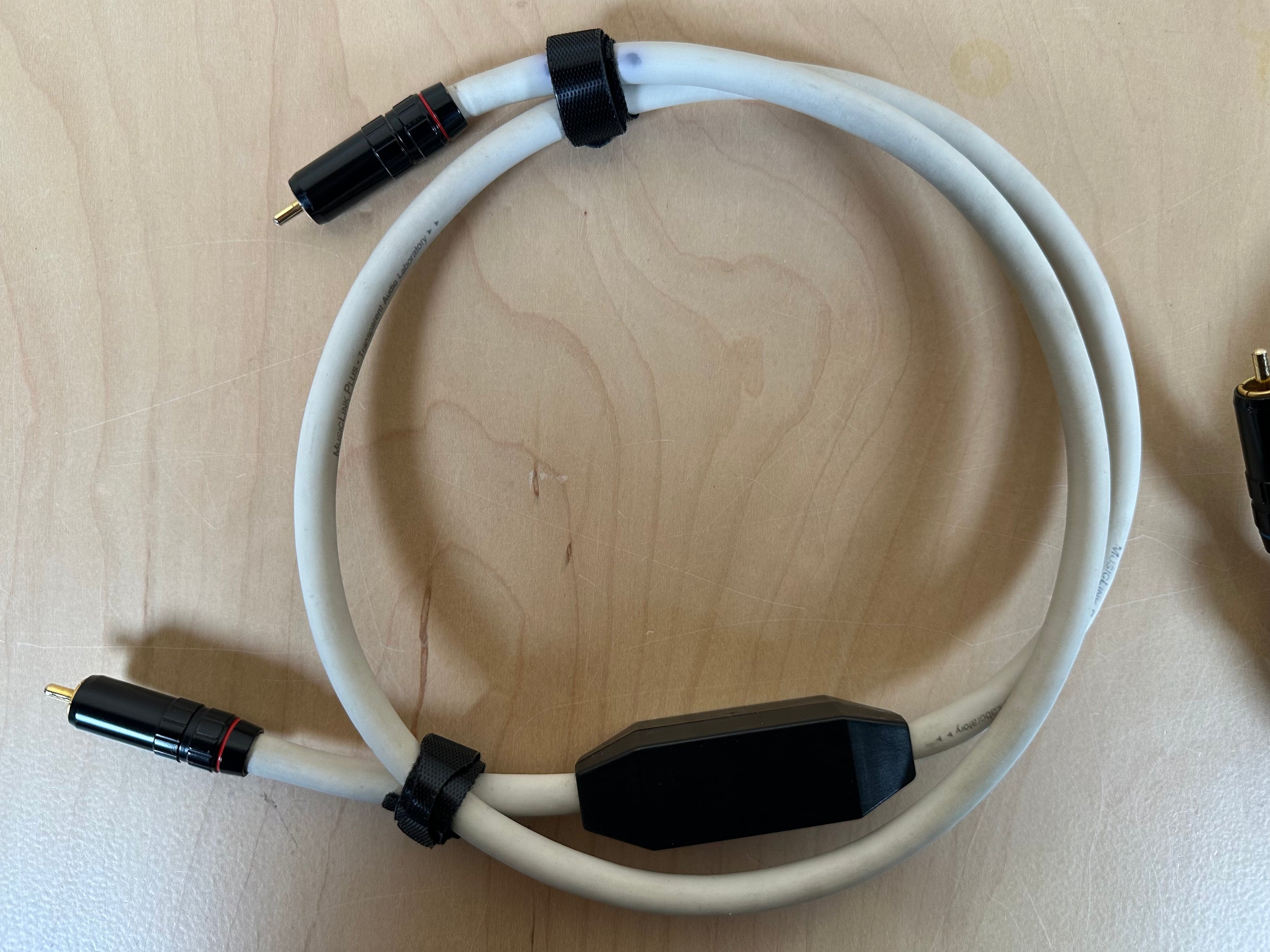 Transparent MusicLink Plus RCA Cables 1 meter