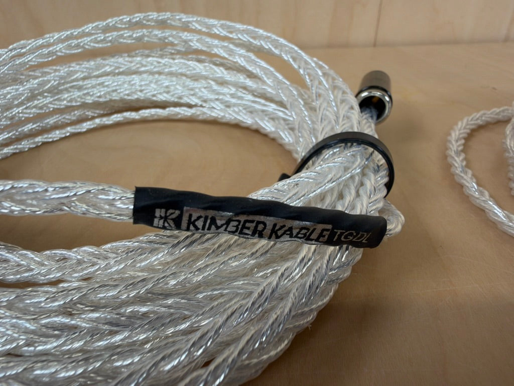 Kimber Kable TGDL 6 Meter RCA Digital/Analog Interconnects WBT-0102 Ag fittings