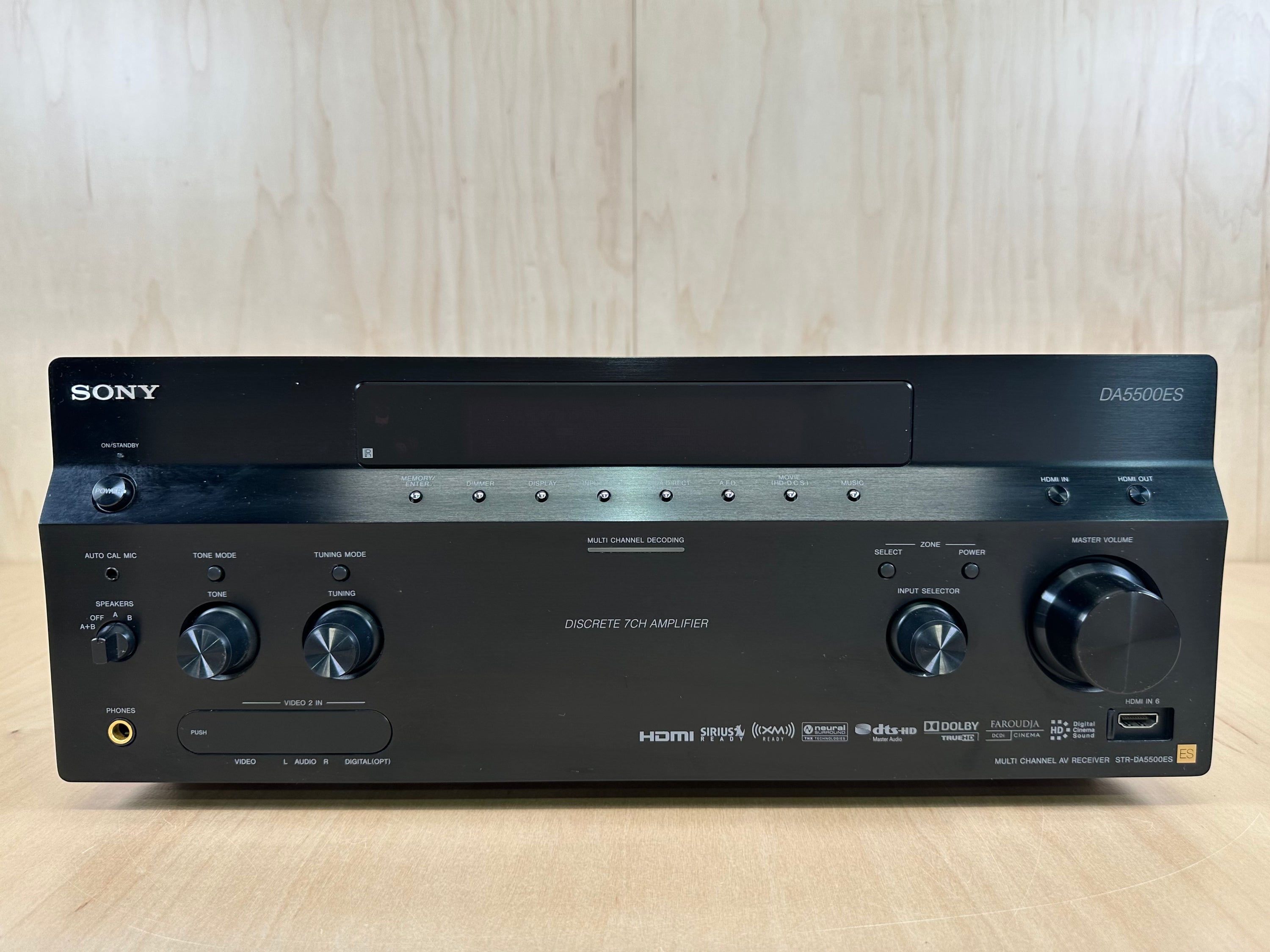 Sony STR-DA5500ES 7.1 Channel AV Receiver Bundle