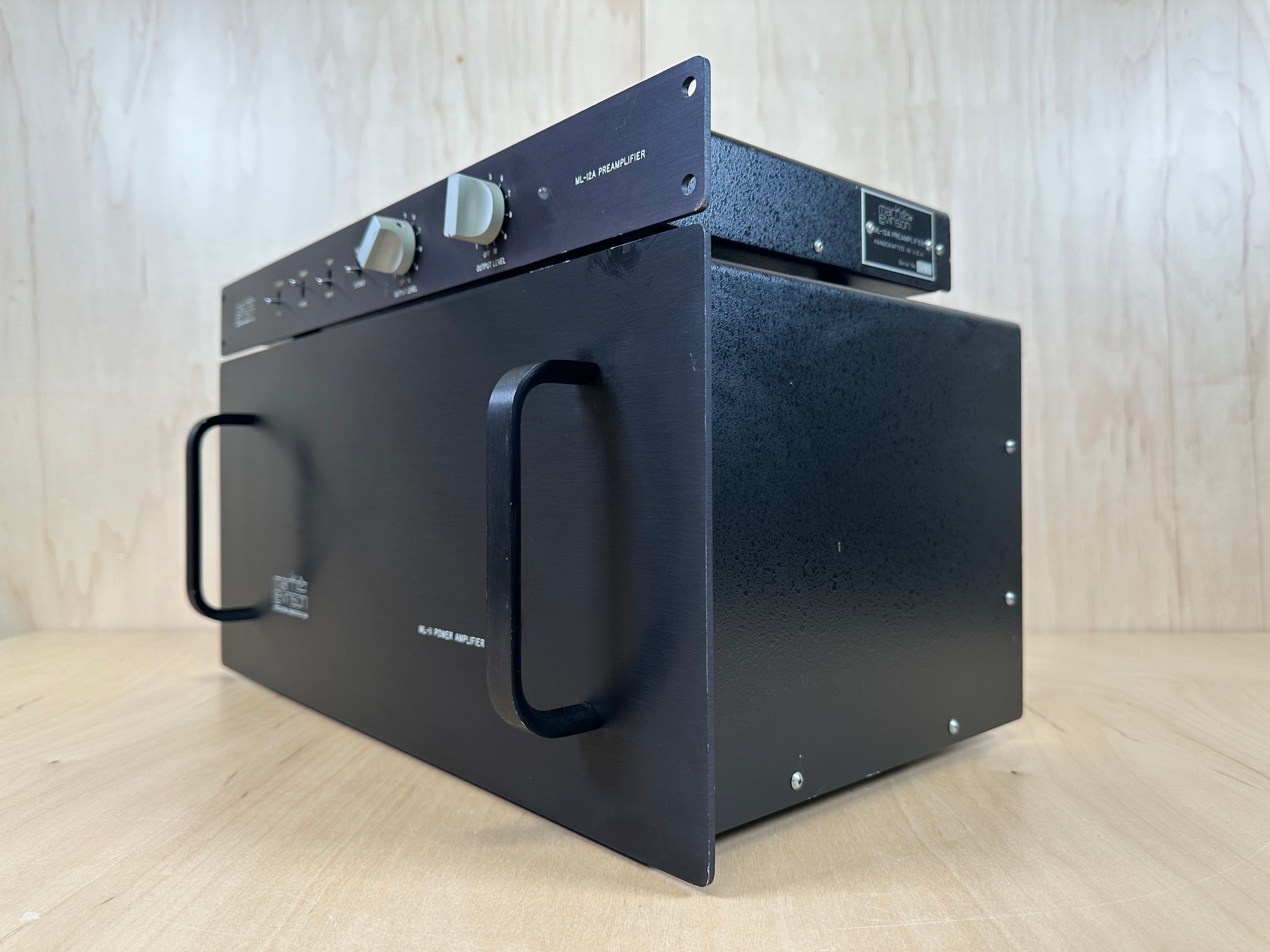 Mark Levinson ML-12A Preamp And ML-11 Power Amp READ