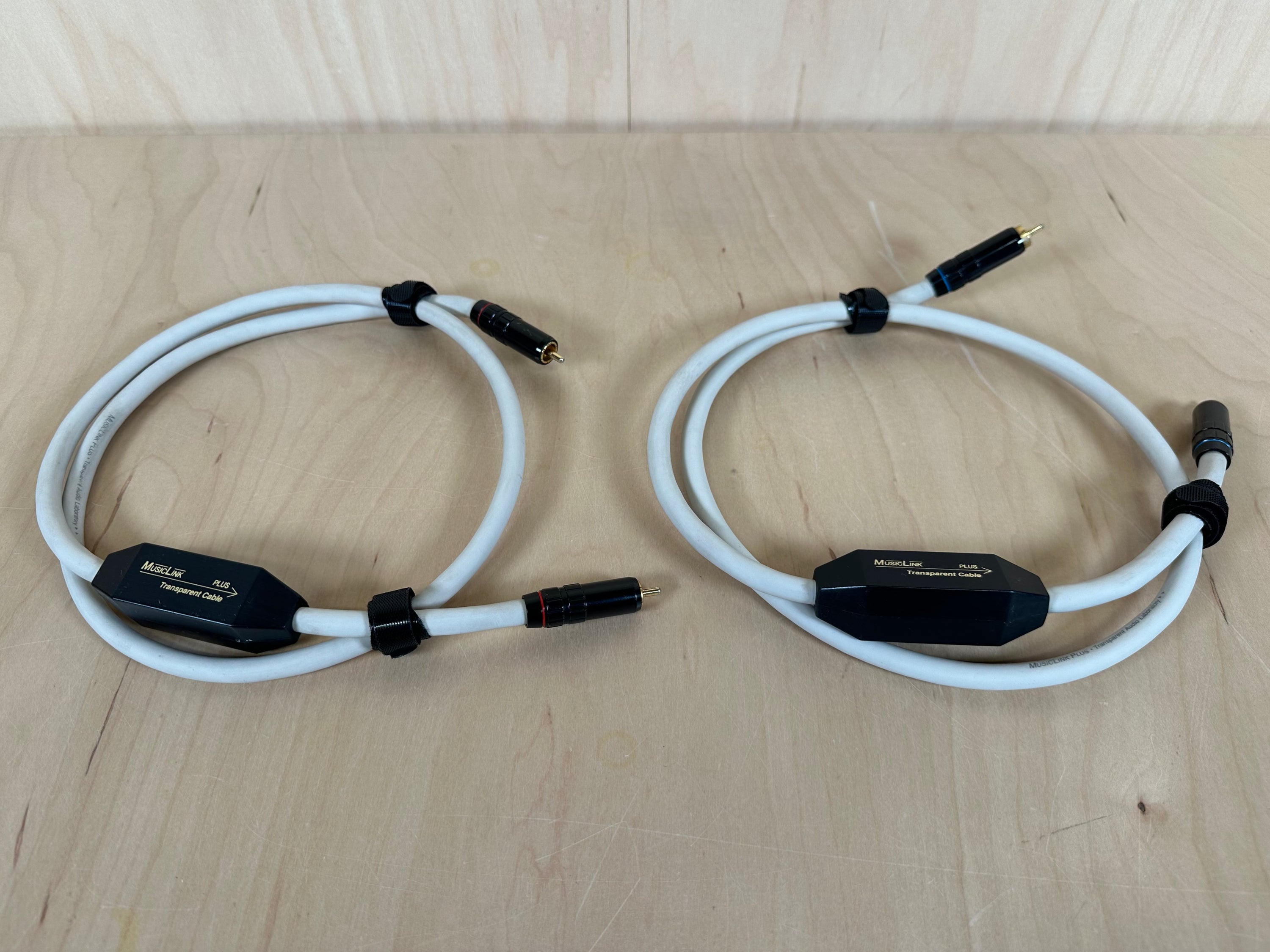 Transparent MusicLink Plus RCA Cables 1 meter