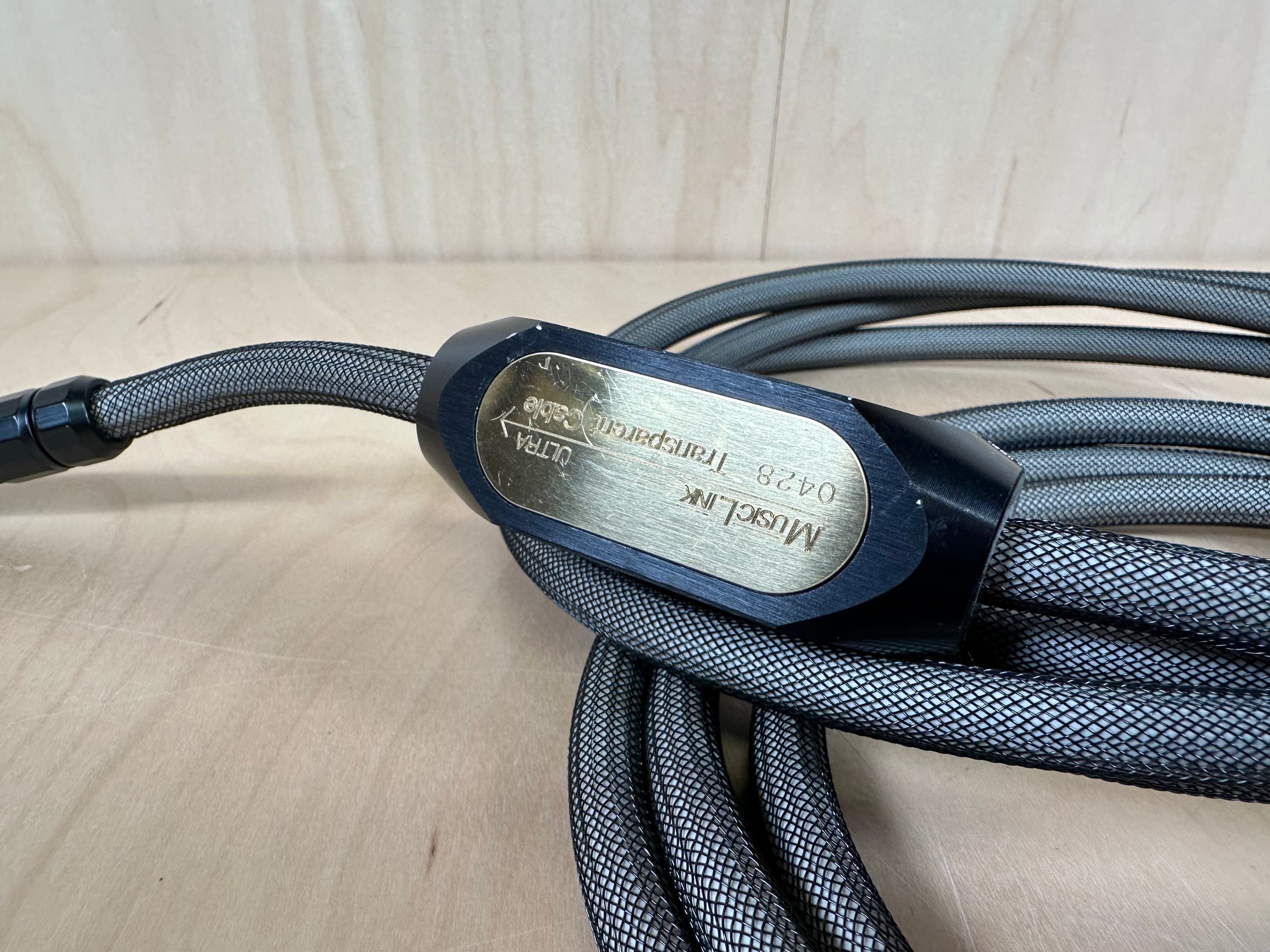 Transparent Audio MusicLink Ultra RCA Interconnects 2 Meters