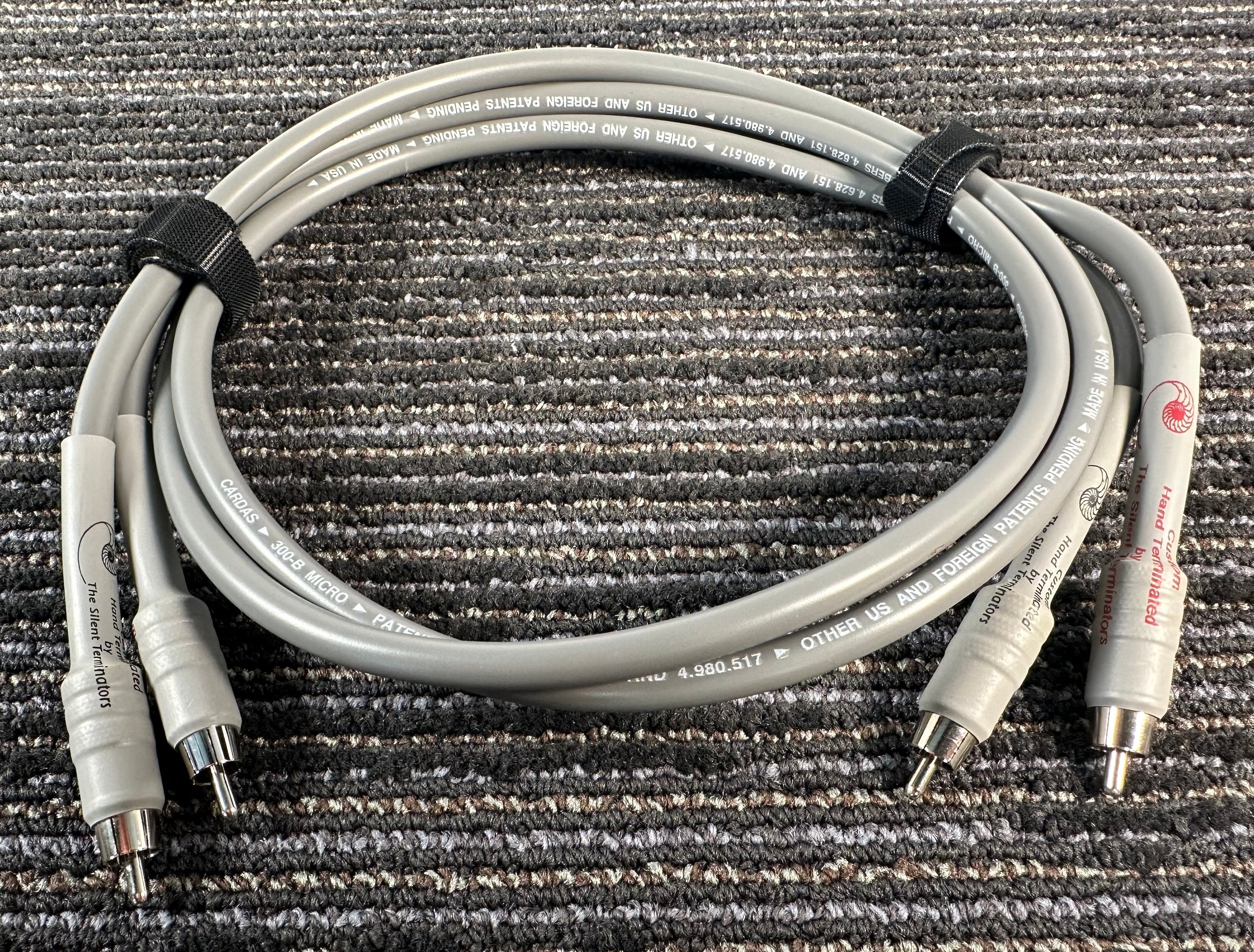 Cardas 300B Micro RCA Interconnects 1 Meter Pair