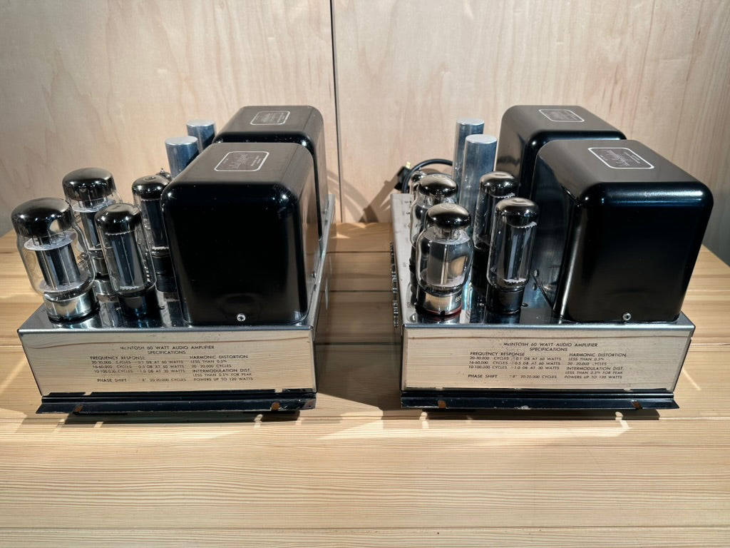 Mcintosh MC60 Monoblock Amplifiers Pair