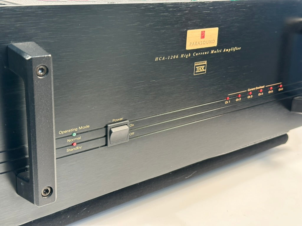 Parasound HCA-1206 High Current Six Channel Amplifier – Record