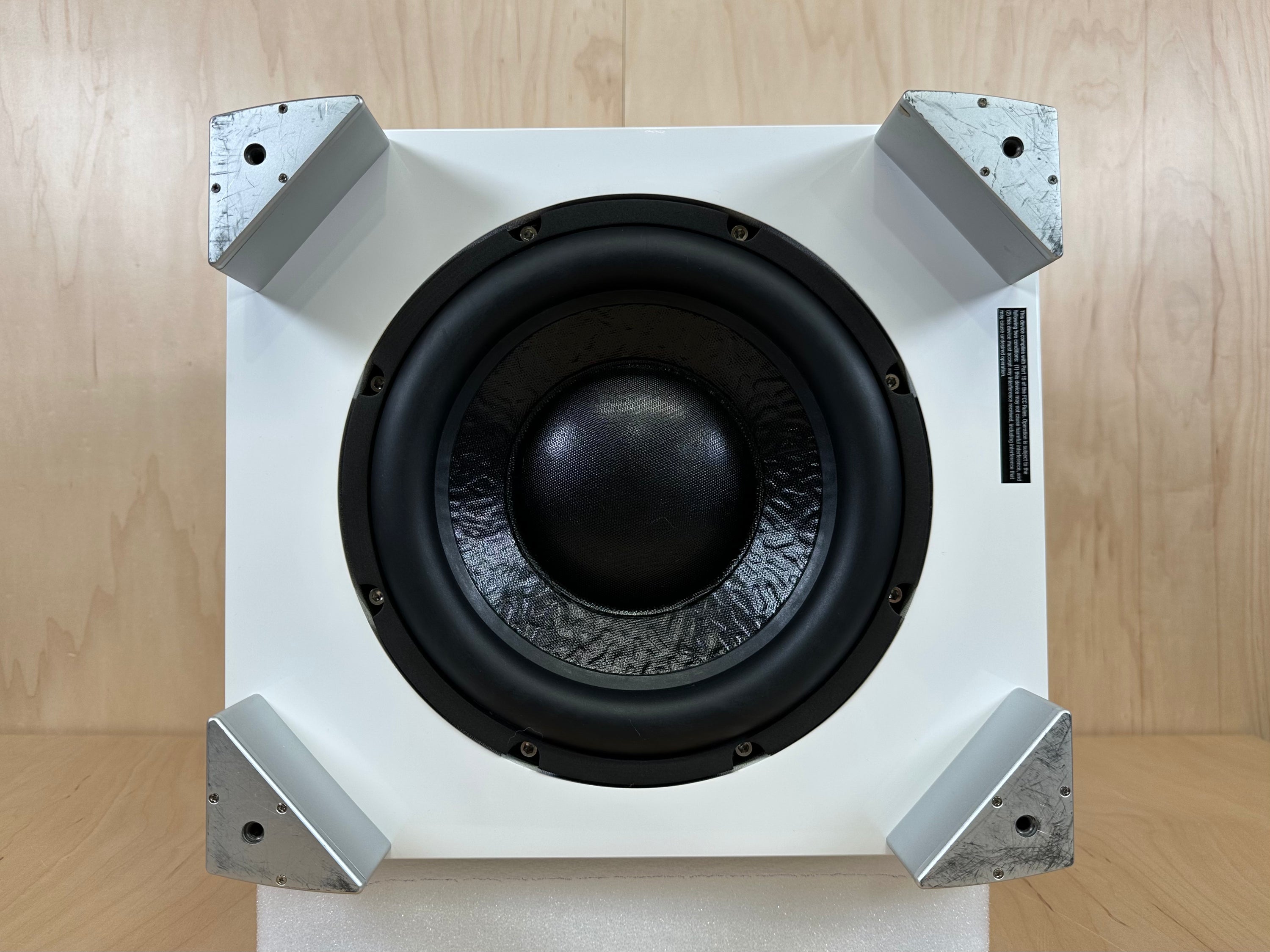 REL Acoustics S/2 10" Powered Subwoofer w/Box Gloss White