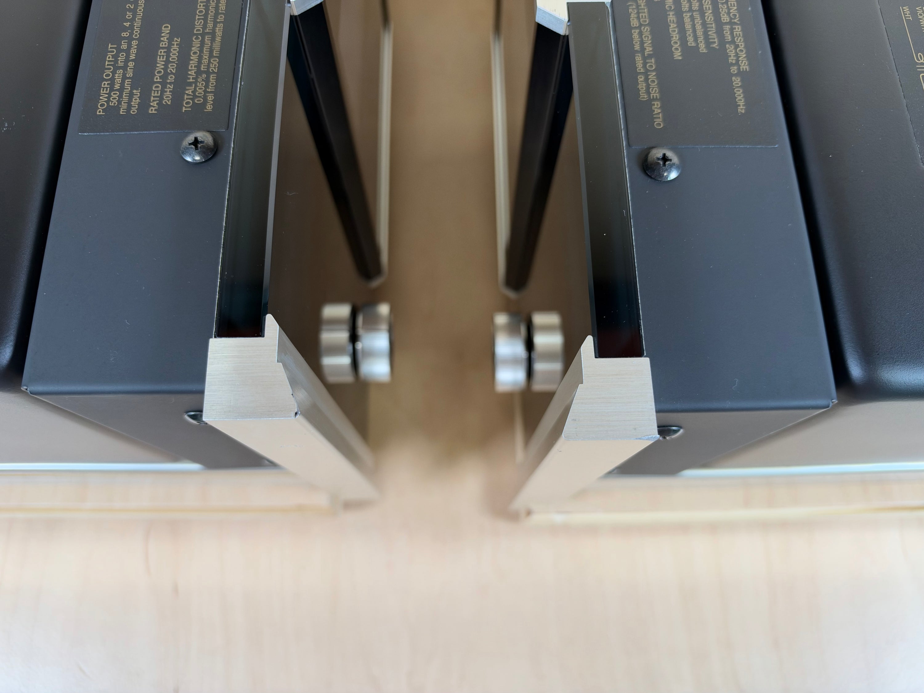 McIntosh MC501 Power Amplifiers w/ Consecutive Serial Numbers