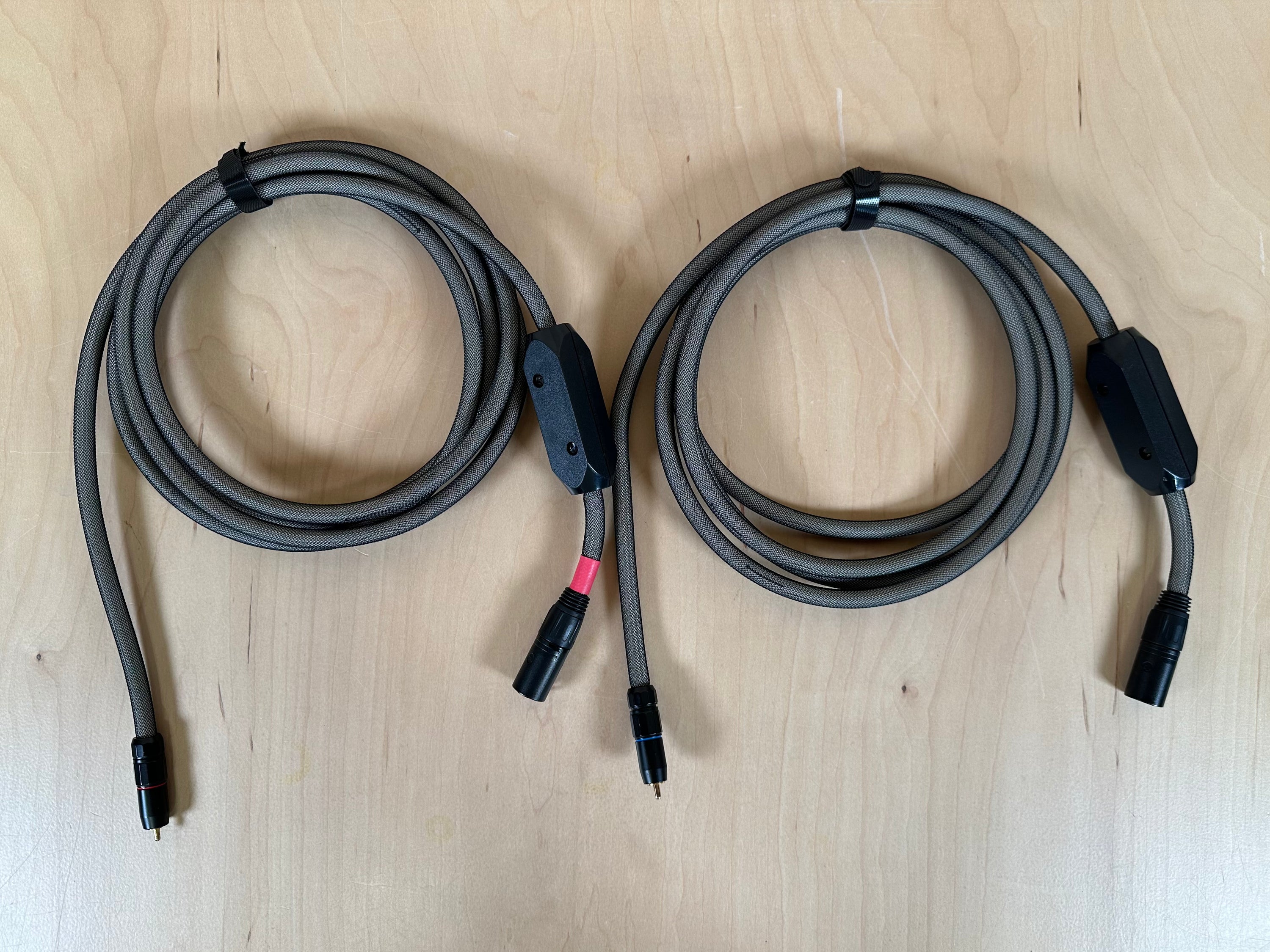 Transparent Audio Reference Phono 3 meter RCA to XLR pair