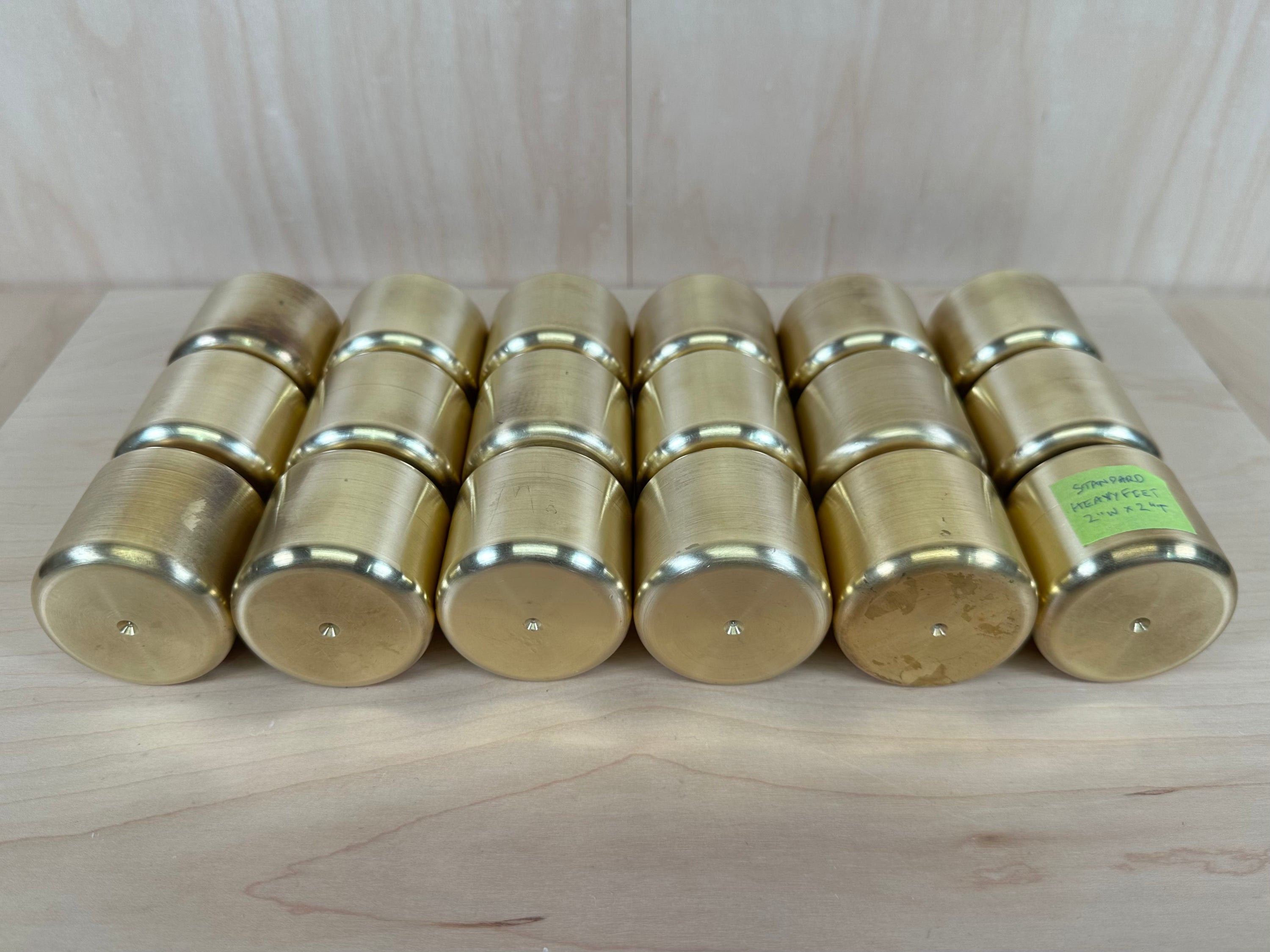 Mapleshade Audio Standard Heavy Feet Early version Set of Three