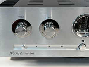 Vincent SV-236MK Integrated Hybrid Class A Stereo Amplifier Silver w/Remote