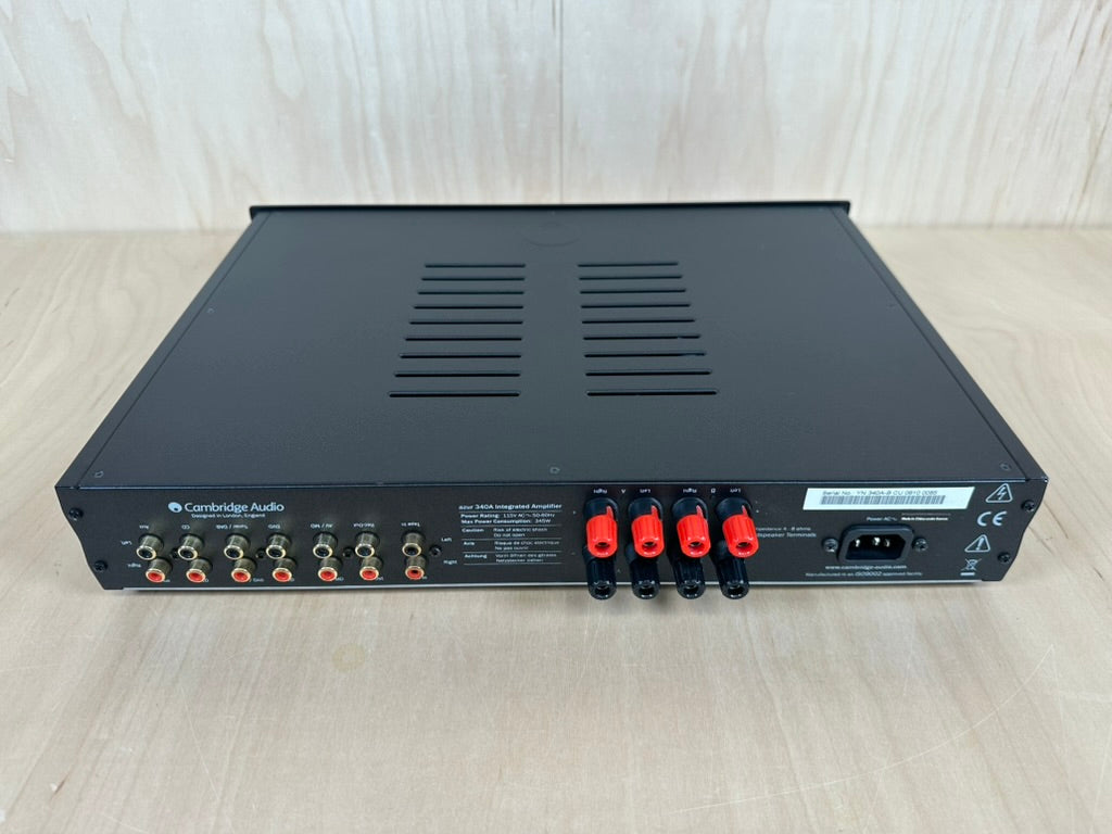 Cambridge Audio Azur 340A Integrated Amplifier Complete