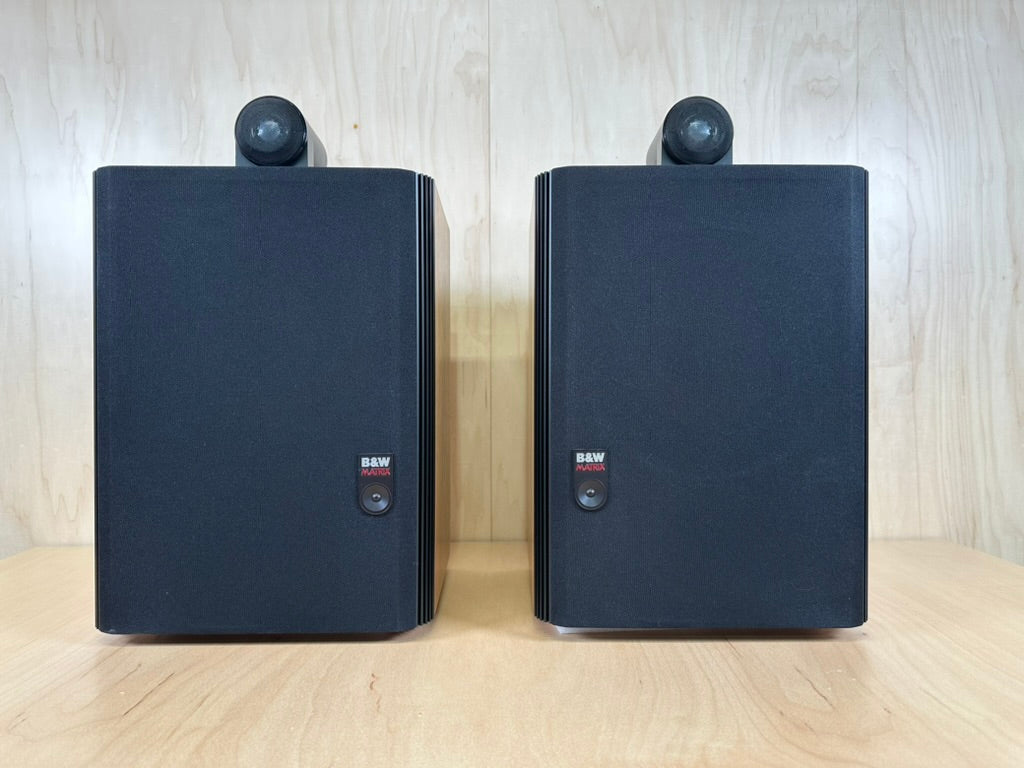 B&W Bowers and Wilkins 805 Matrix Speakers w/consecutive serial numbers