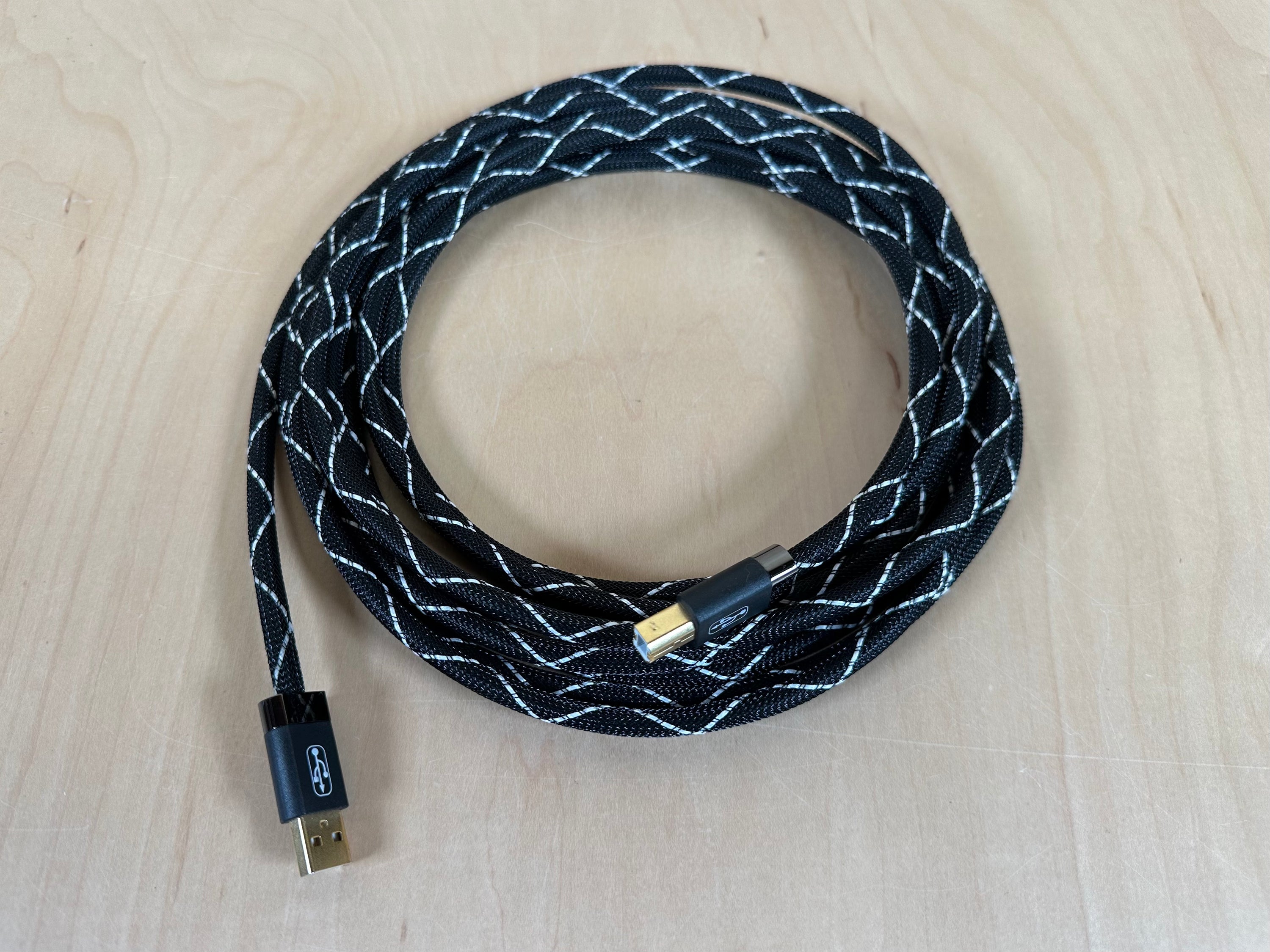 DH Labs Silver Sonic 5 Meter USB Cable