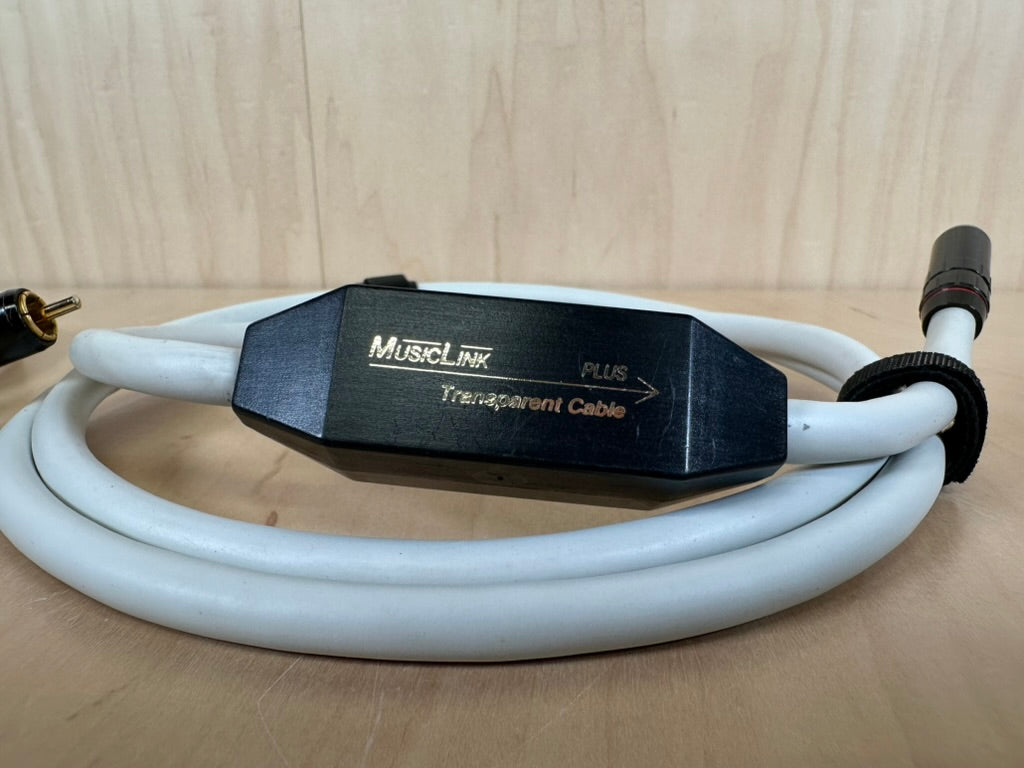 Transparent MusicLink Plus RCA Interconnects 1.5 meters