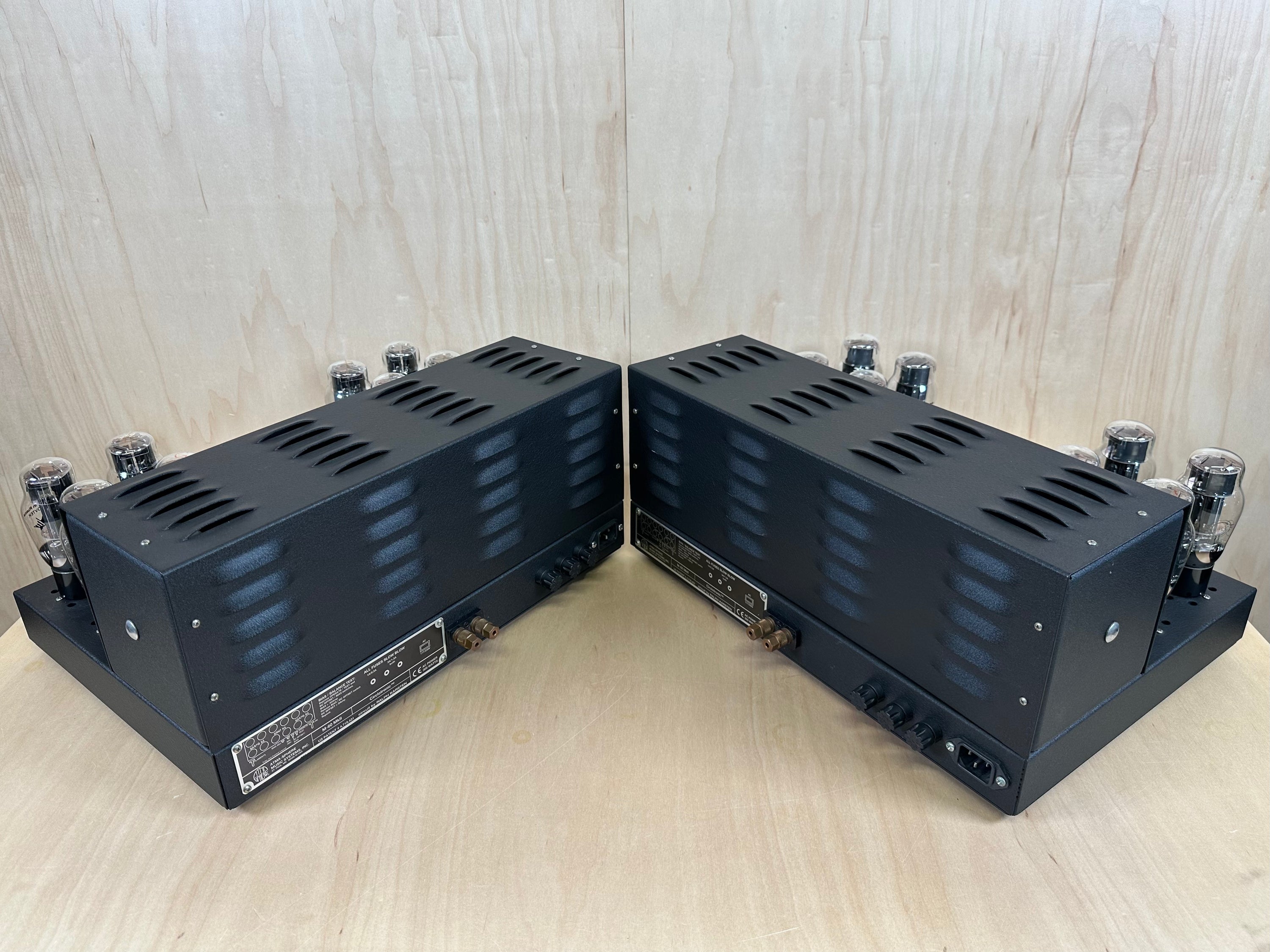 Atma-Sphere Music Systems M-60 MKII OTL Amplifiers