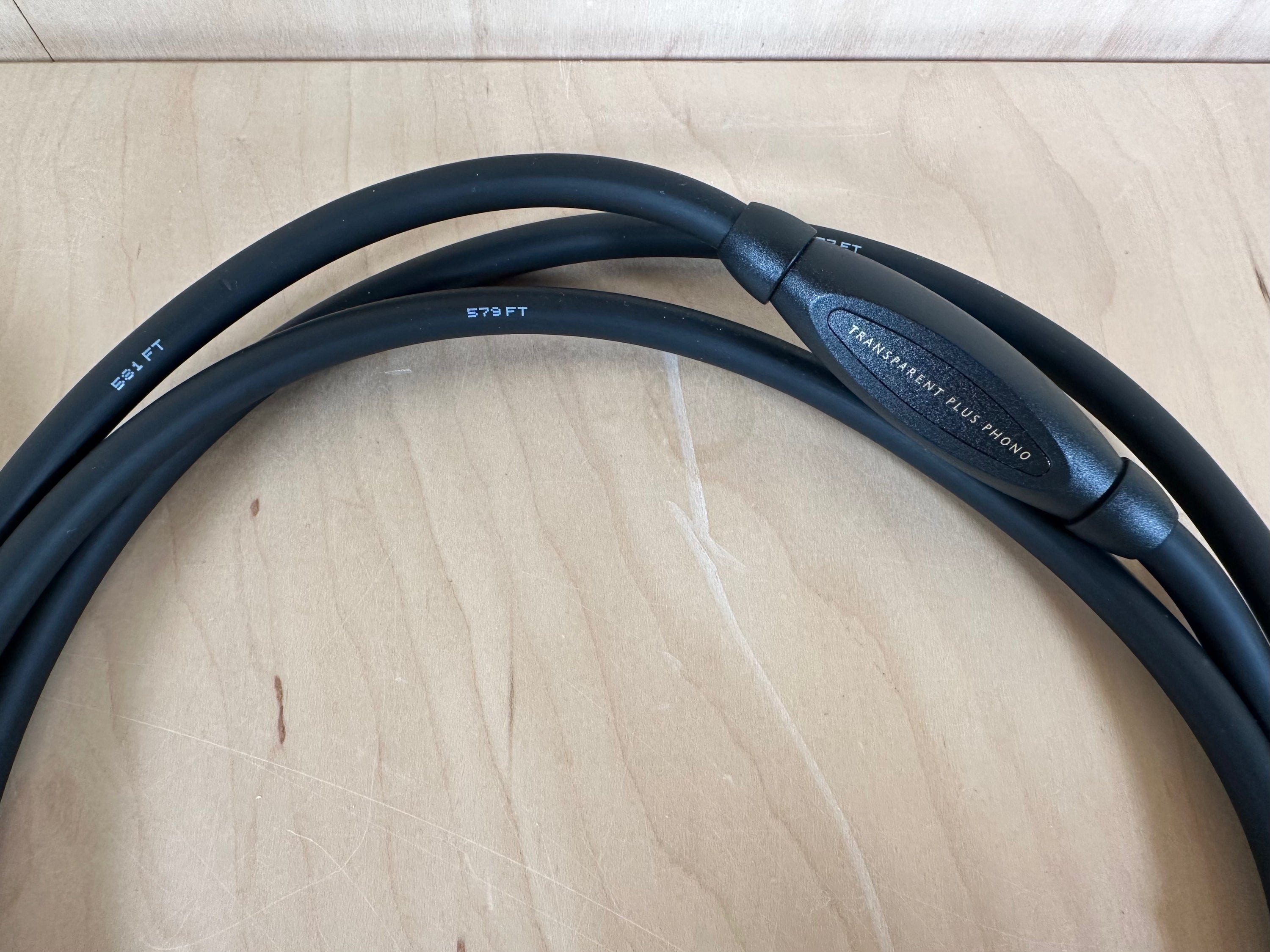 Transparent Audio Musiclink Plus Phono Gen 5 Interconnects 2 Meters RCA