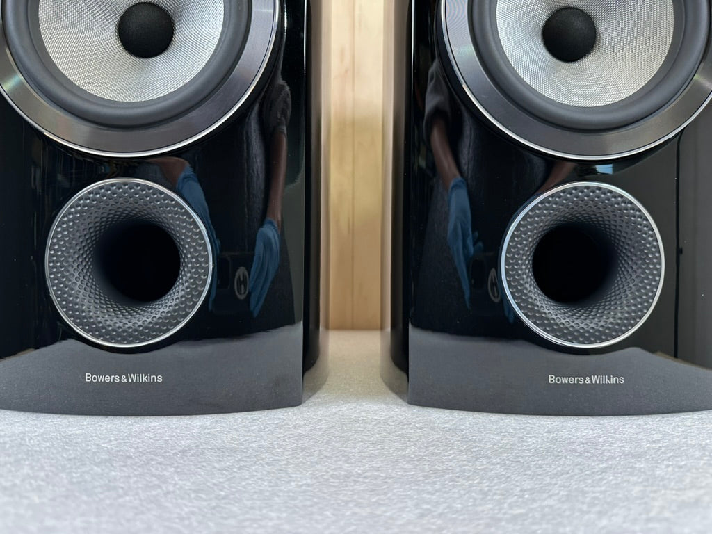 B&W 805 D3 Diamond Speakers Gloss Black w/boxes