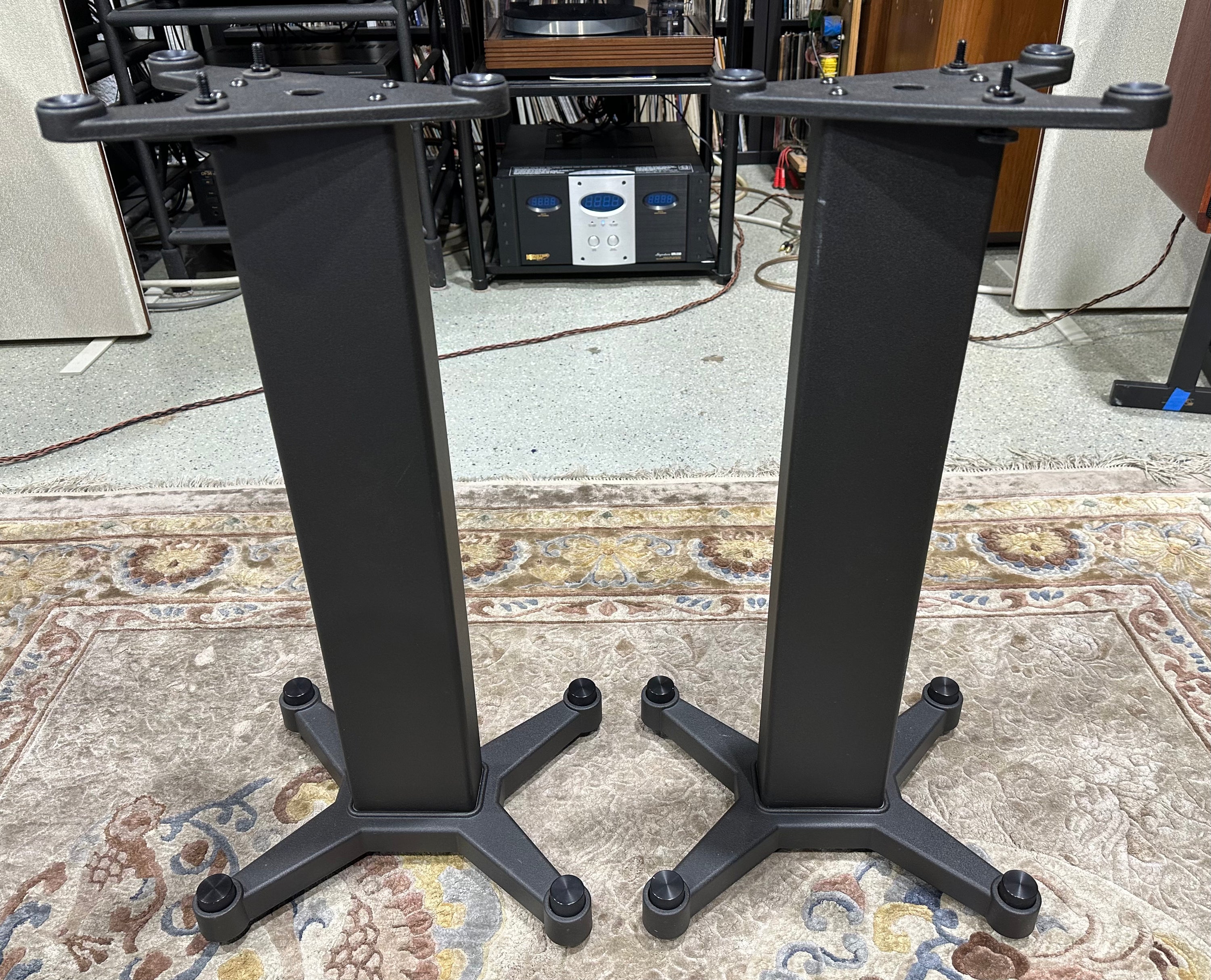 Infinity Modulus Stands Infinity Modulus Speaker Stands Complete – Record Mart HiFi