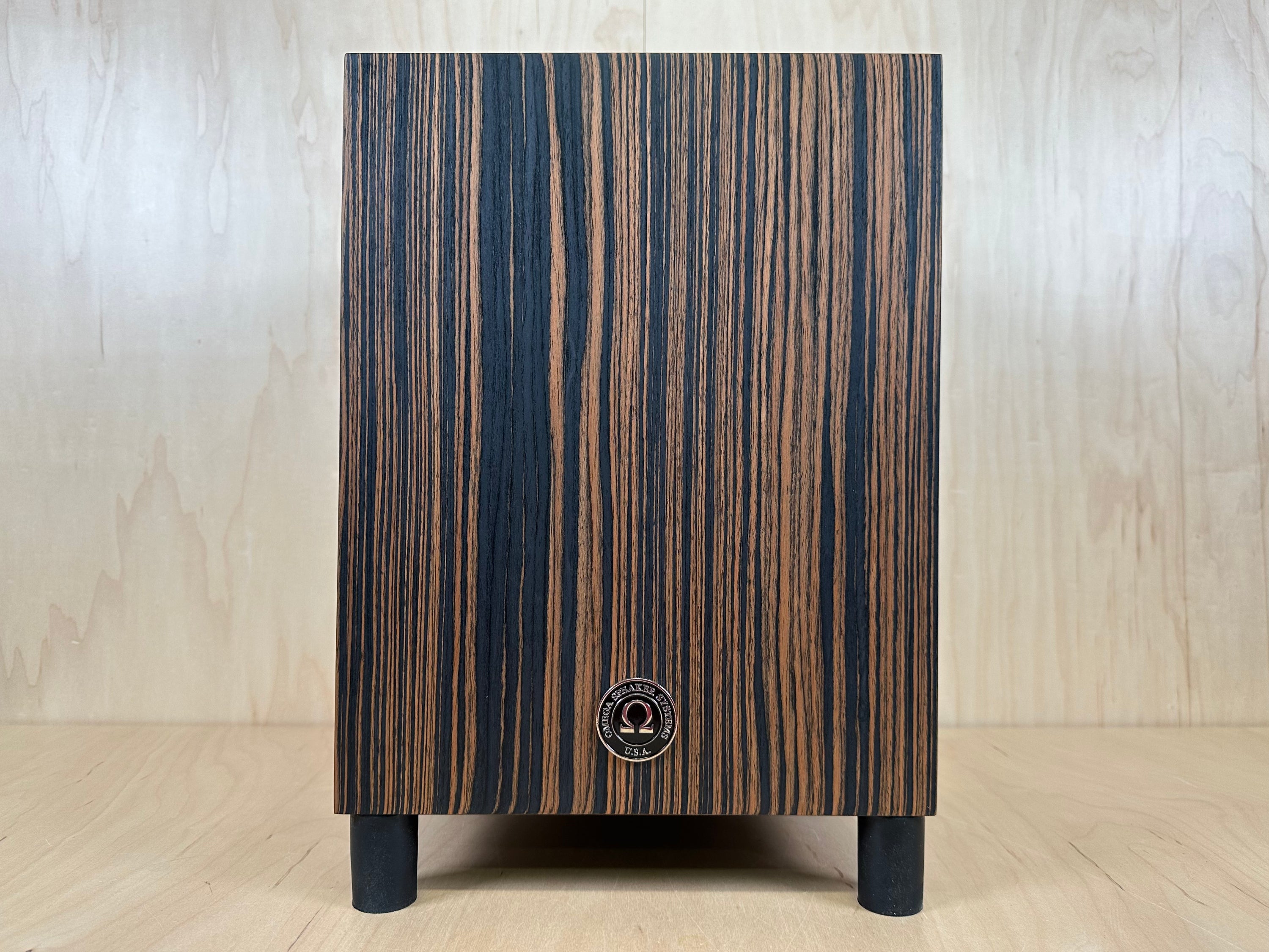 Omega Speaker Systems Deep Hemp 8 Macassar Ebony 2022 Subwoofer