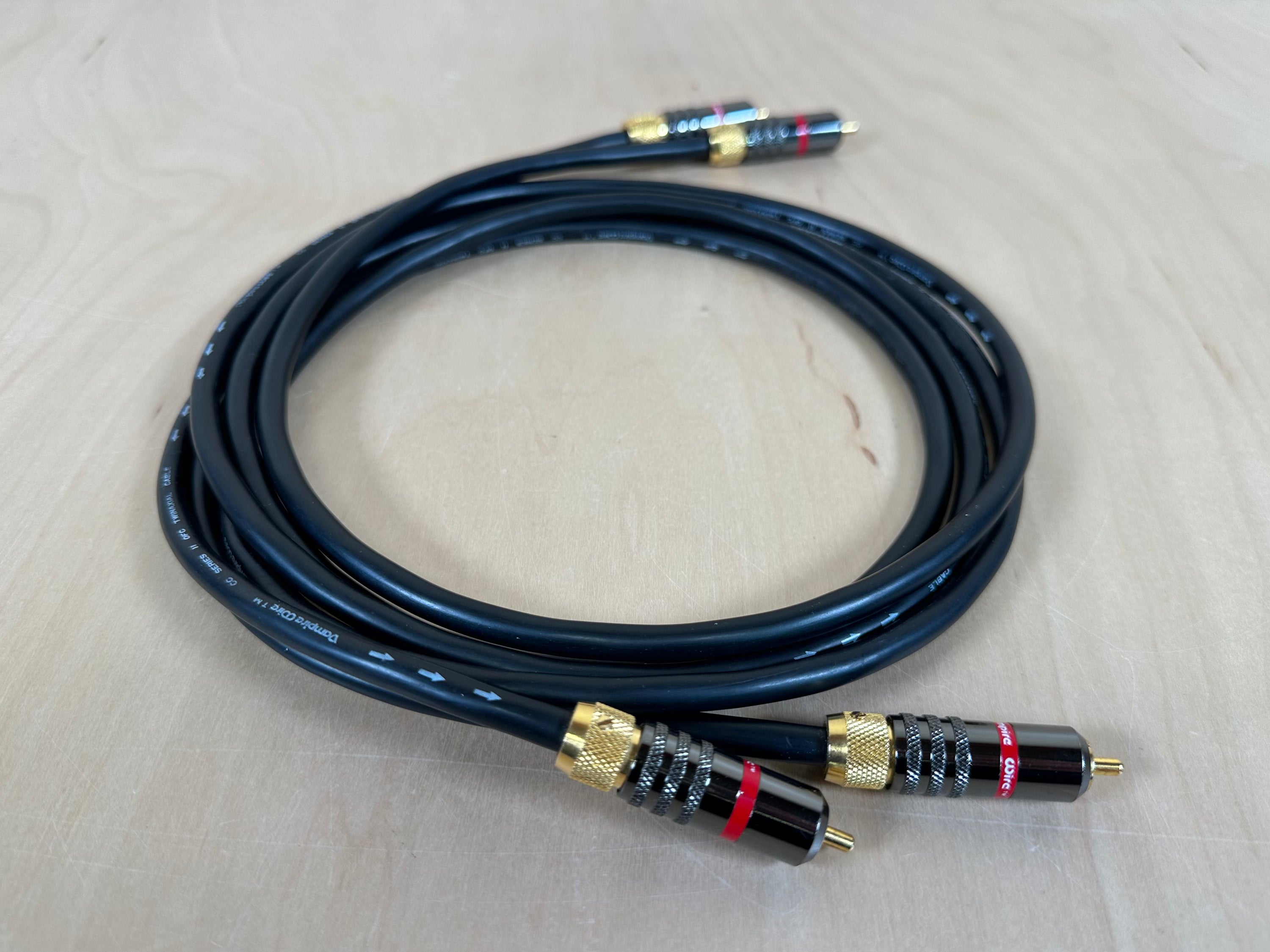 Vampire Wire CC Series II OFC 1.5 Meter Twinaxial RCA Interconnects