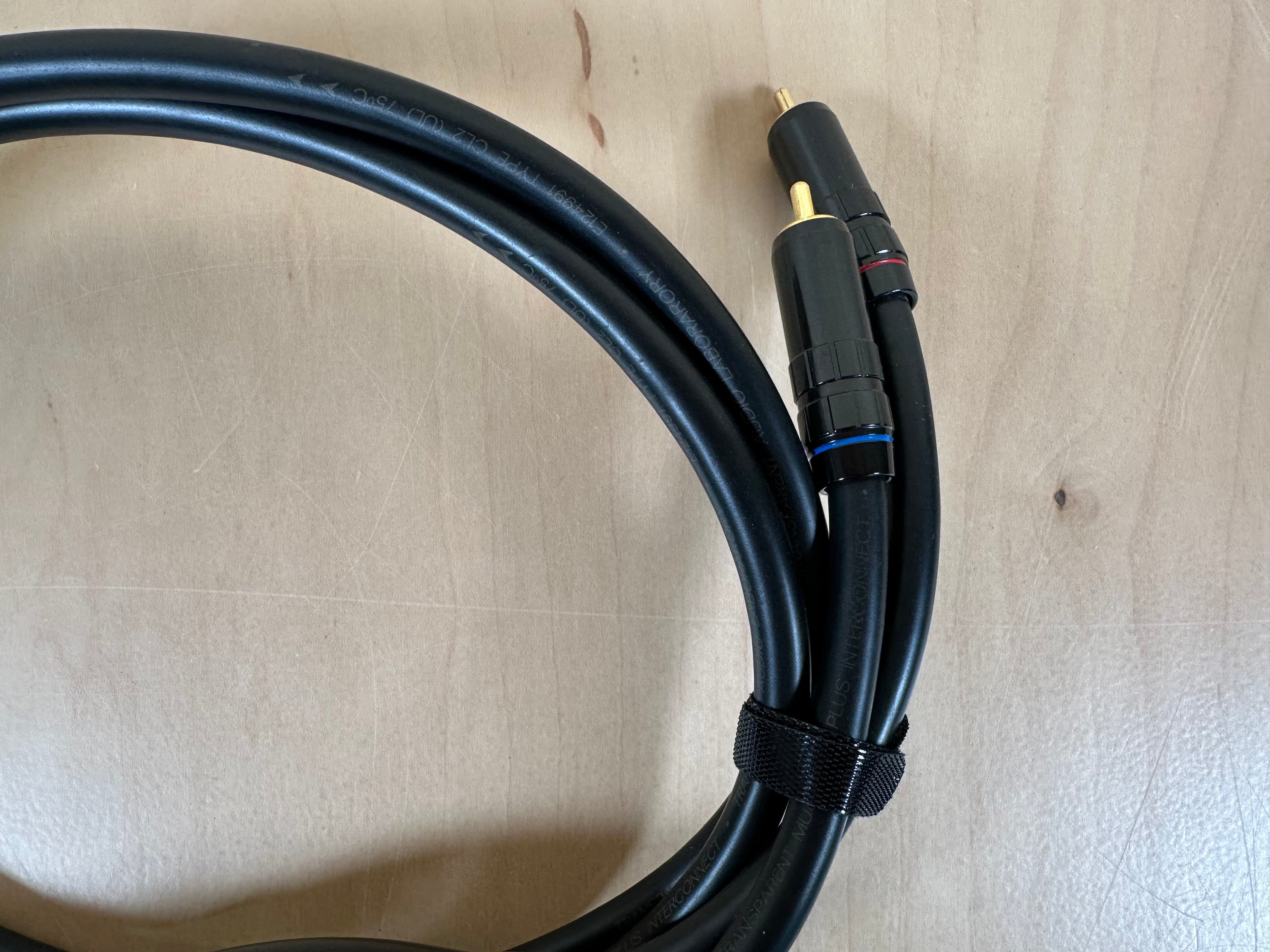 Transparent Audio Musiclink Plus MM2 RCA Interconnects 1 Meter