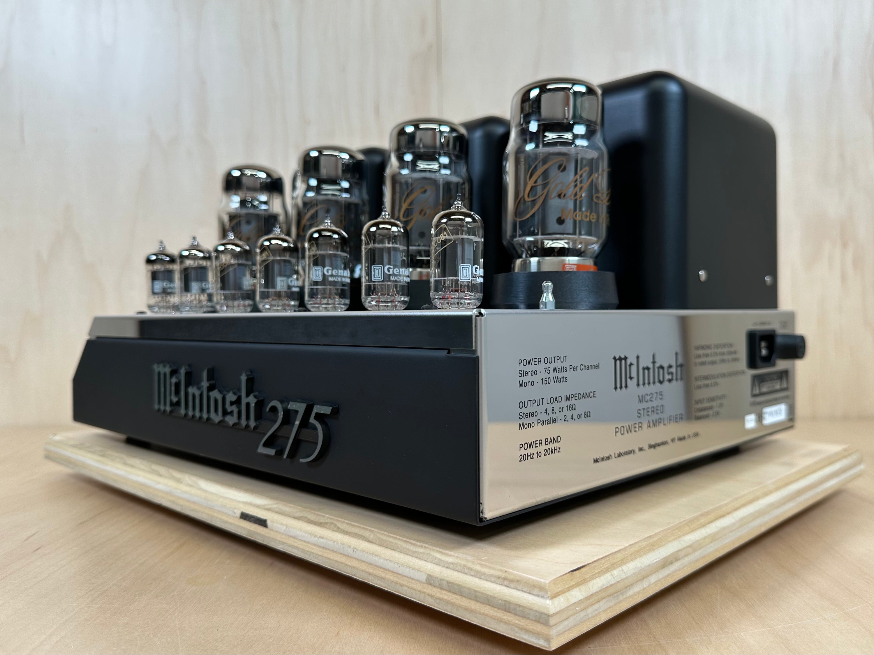 Mcintosh MC275 MKV Tube Amplifier