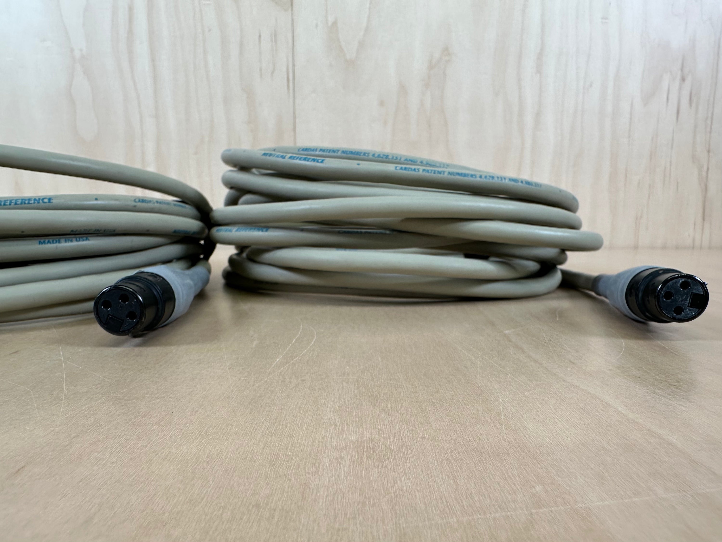 Cardas Neutral Reference XLR Cables Balanced Interconnects 23' Pair