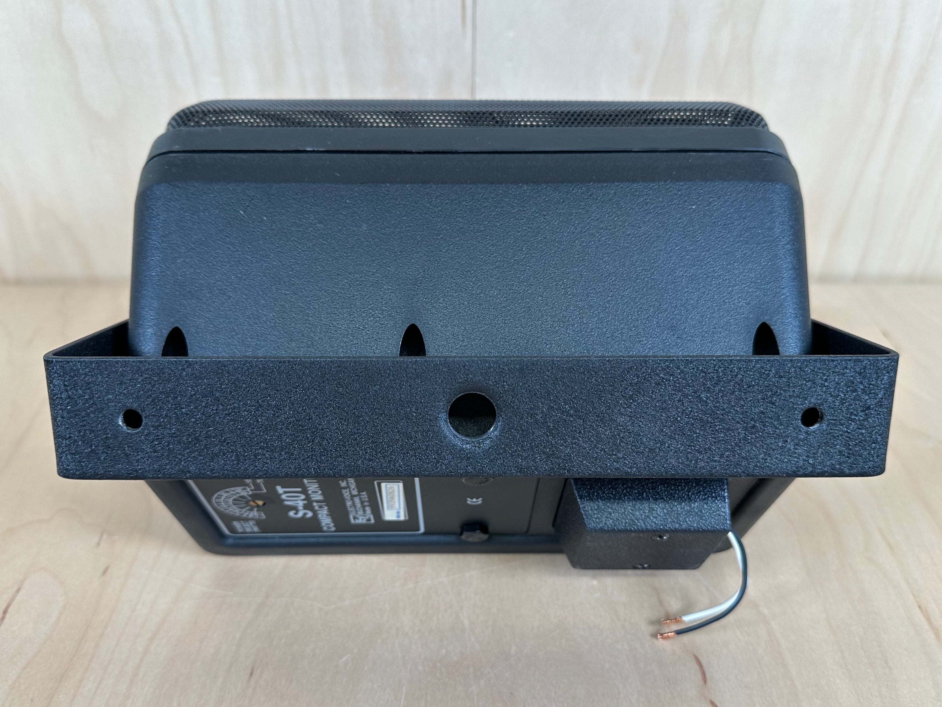 EV Electro-Voice S-40T Compact Monitors Pair w/Mounting Brackets