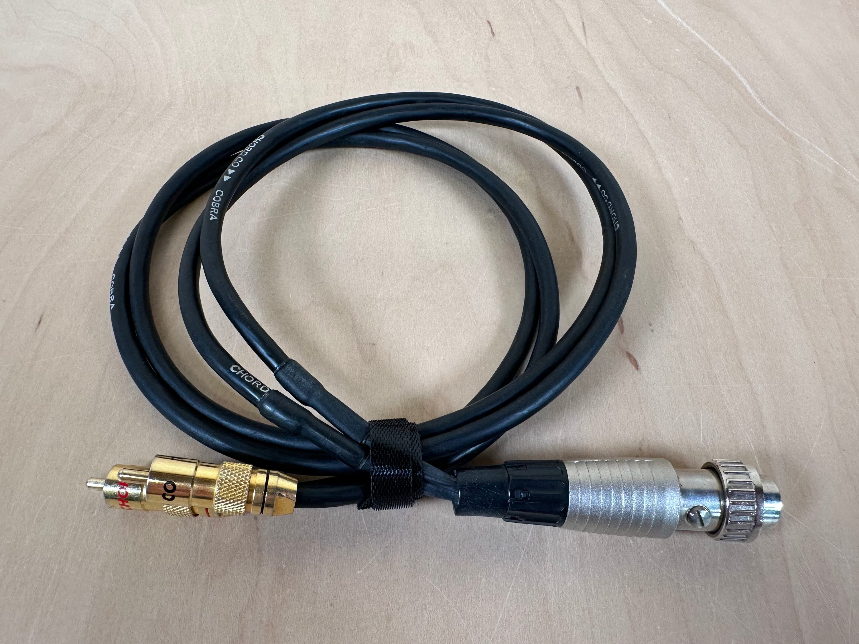 Chord Cobra Din To RCA Cable for Naim 1 Meter