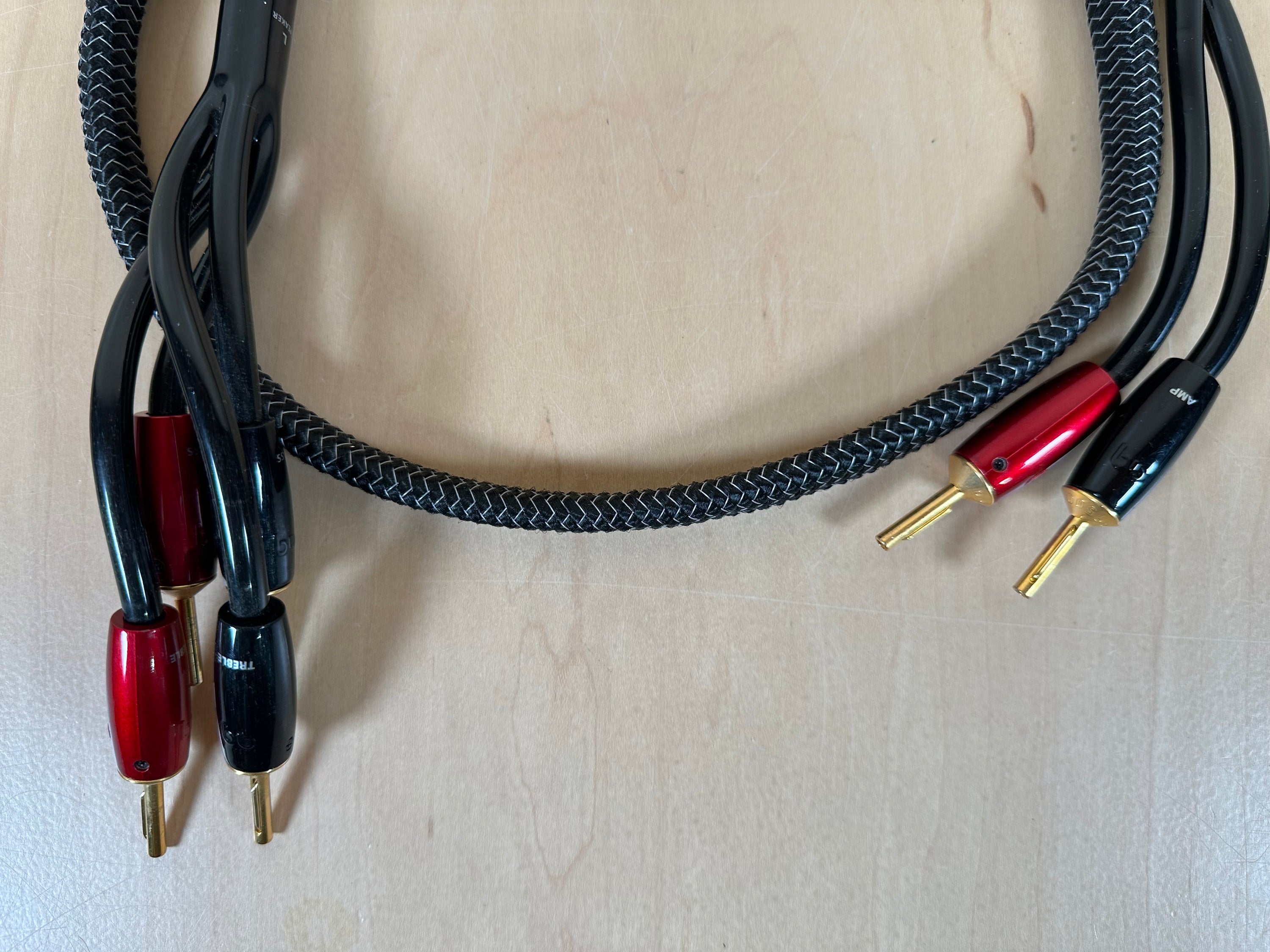 AudioQuest Rocket 44 Bi-Wire 4' Speaker Cable