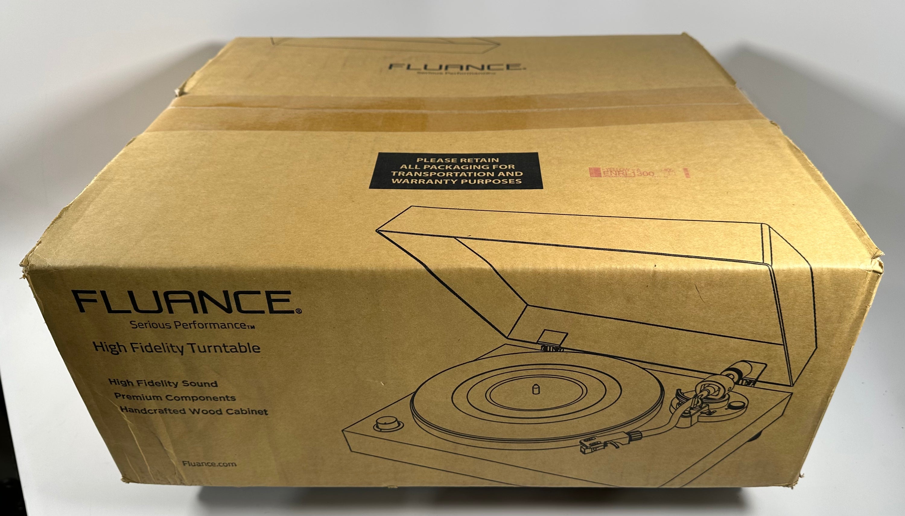 Fluance RT81 High Fidelity Turntable Walnut Finish