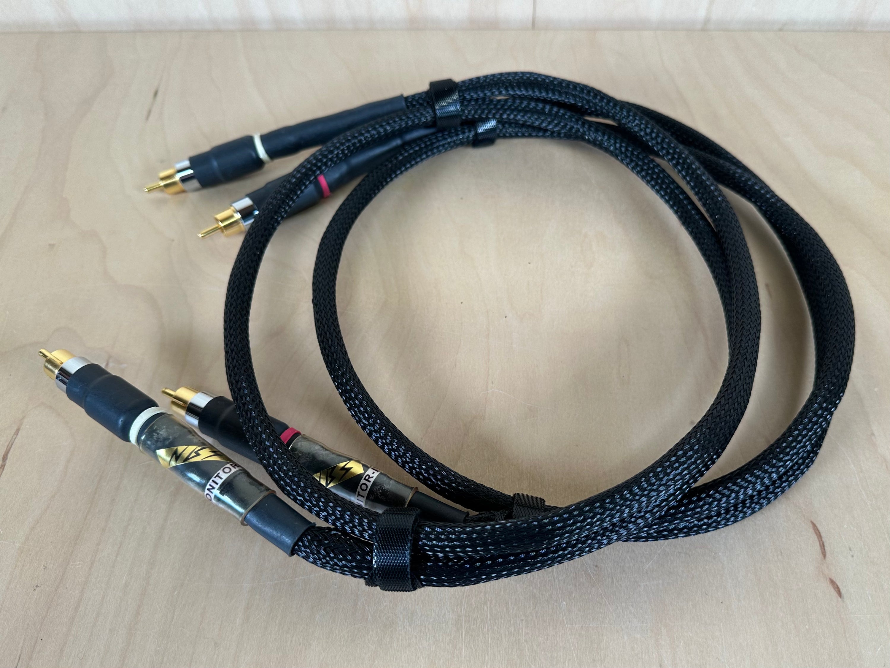 NBS Monitor IV RCA Interconnects 4'