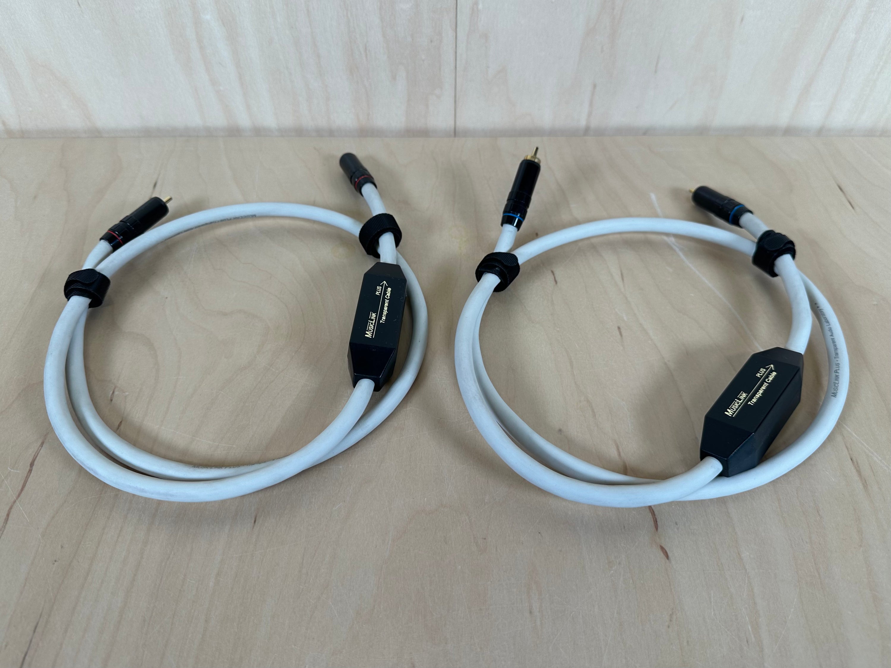 Transparent MusicLink Plus RCA Cables 1 meter