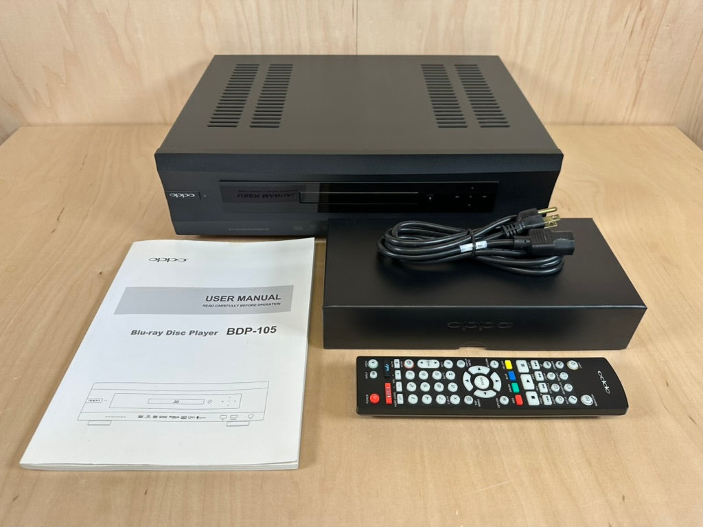 Oppo BDP-105 Blu-Ray SACD Player