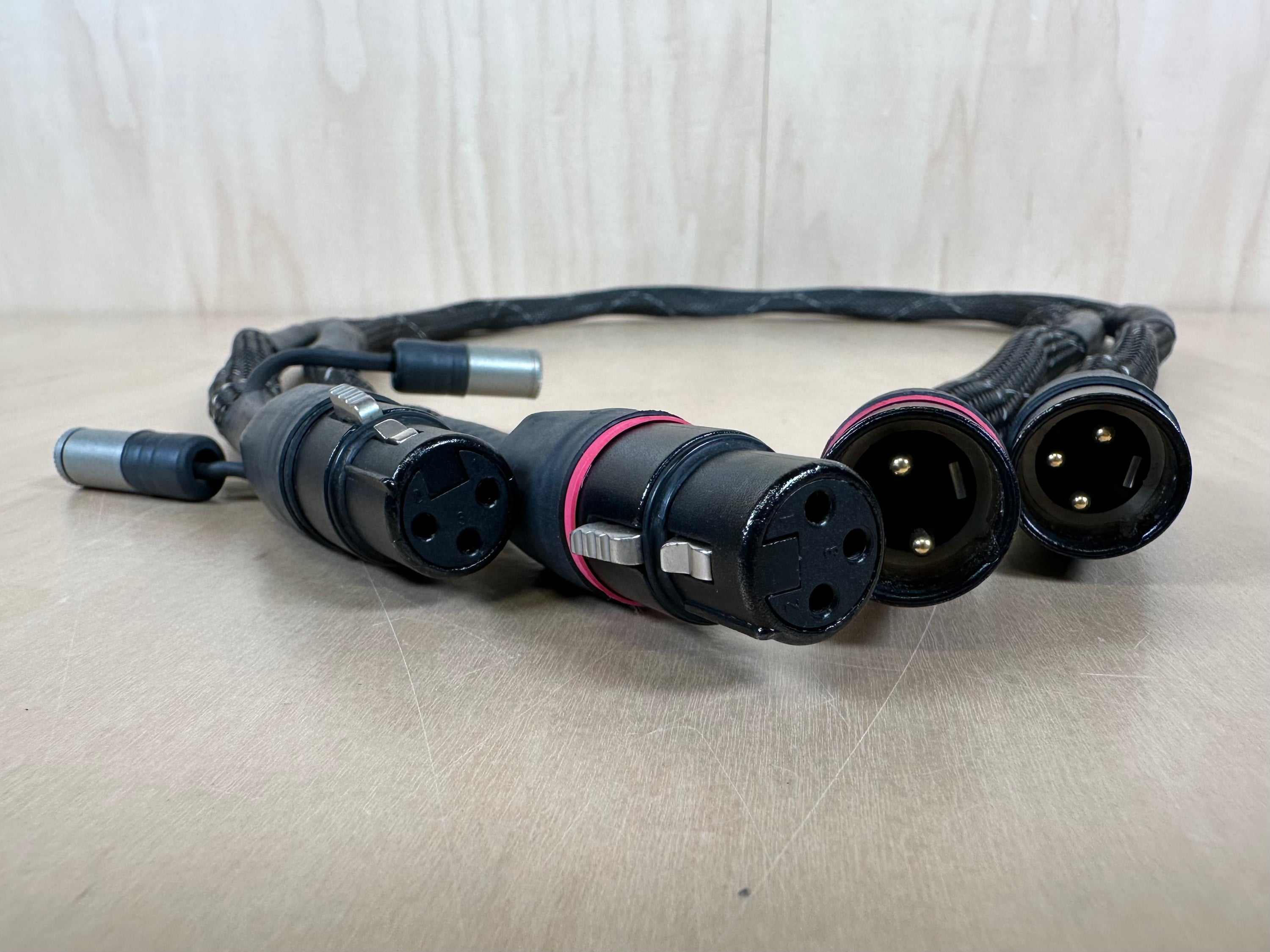 Synergistic Research Kaleidoscope Phase II 1 Meter XLR Interconnects w/Active Shielding PS