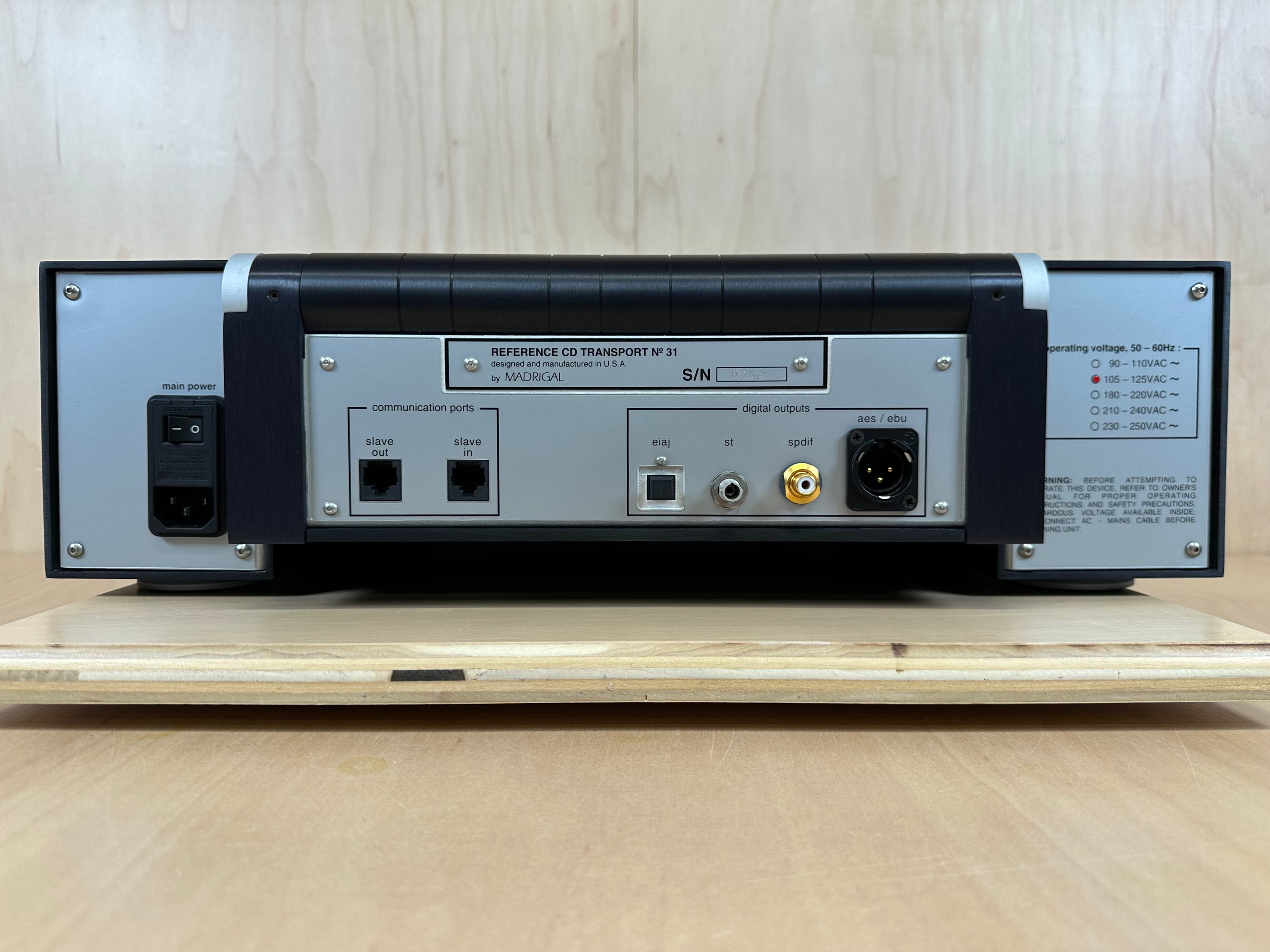 Mark Levinson No. 31 CD Transport Motorized Top Loading