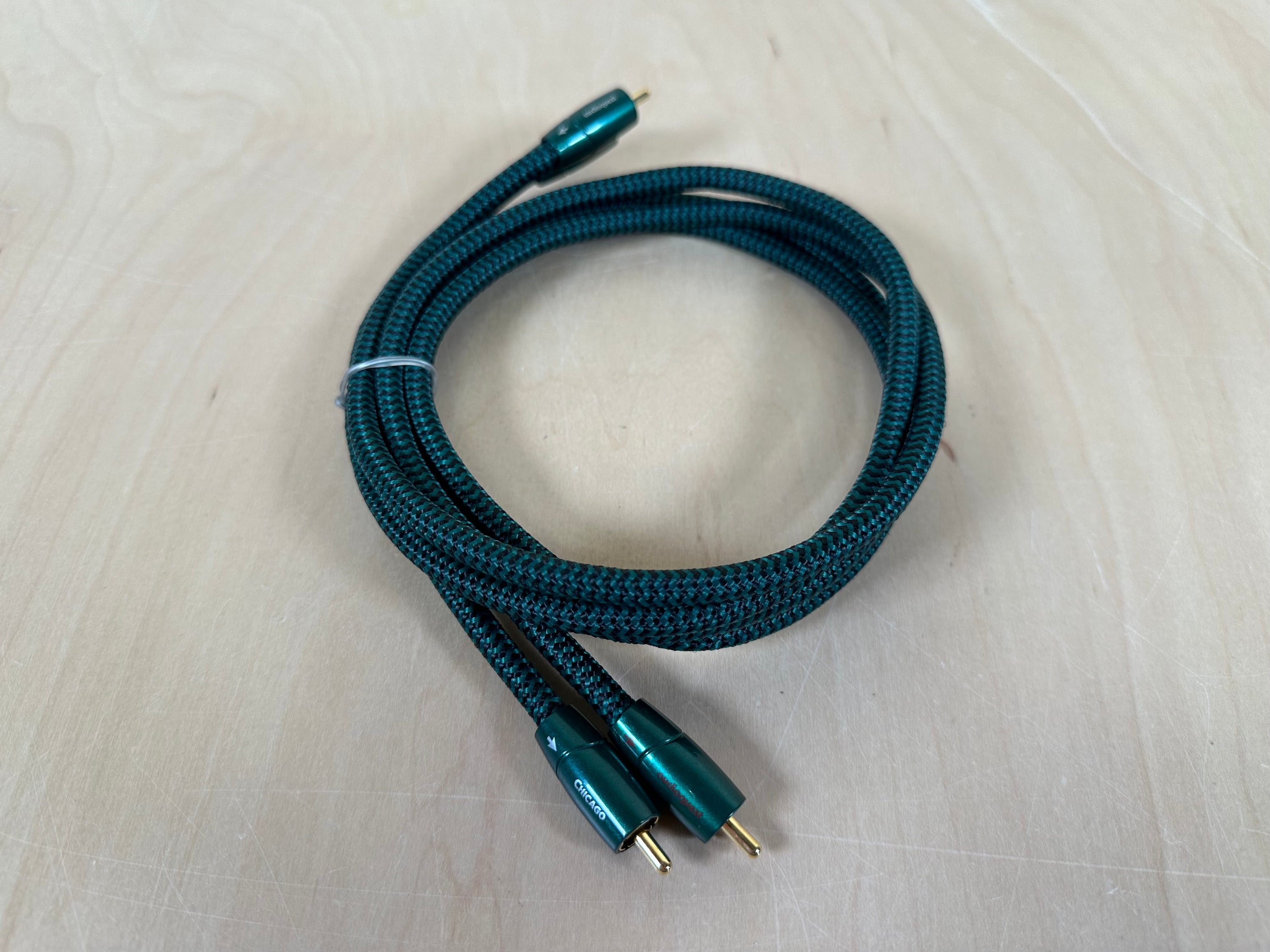 AudioQuest Chicago RCA Interconnects  1 Meter Pair