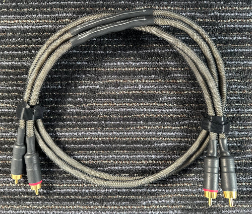 Synergistic Research Alpha Cable RCA Interconnects 1 Meter Pair