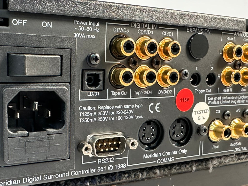 Meridian 561 Digital Surround Controller Preamp – Record Mart HiFi