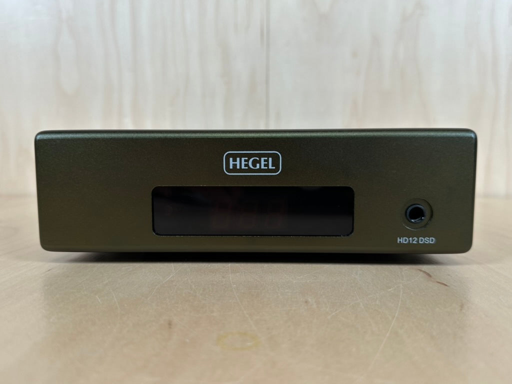 Hegel HD12 DSD DAC and Headphone Amp w/Remote