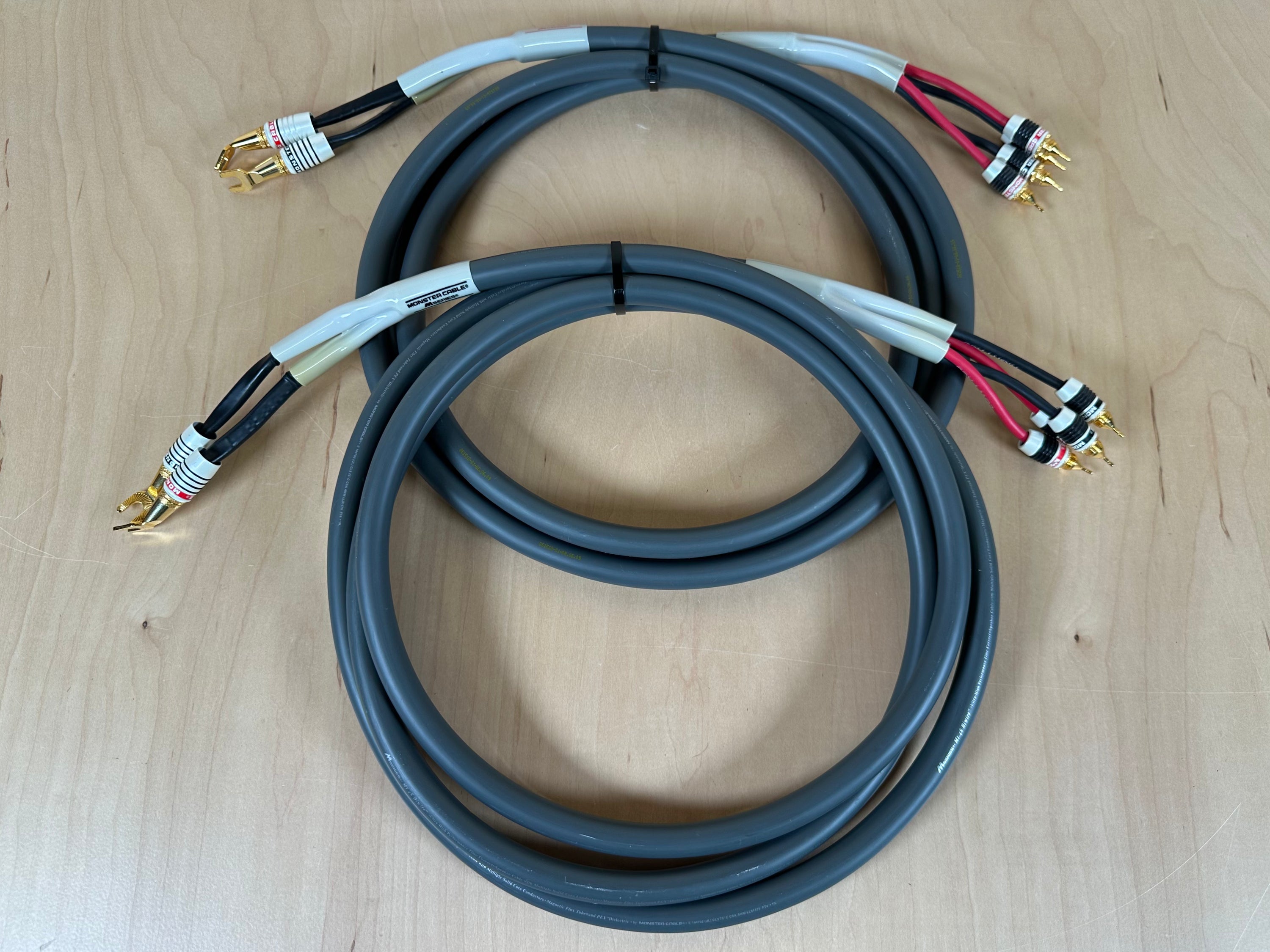 Monster Cable M Series M1.4S Biwire 10' Speaker Cables