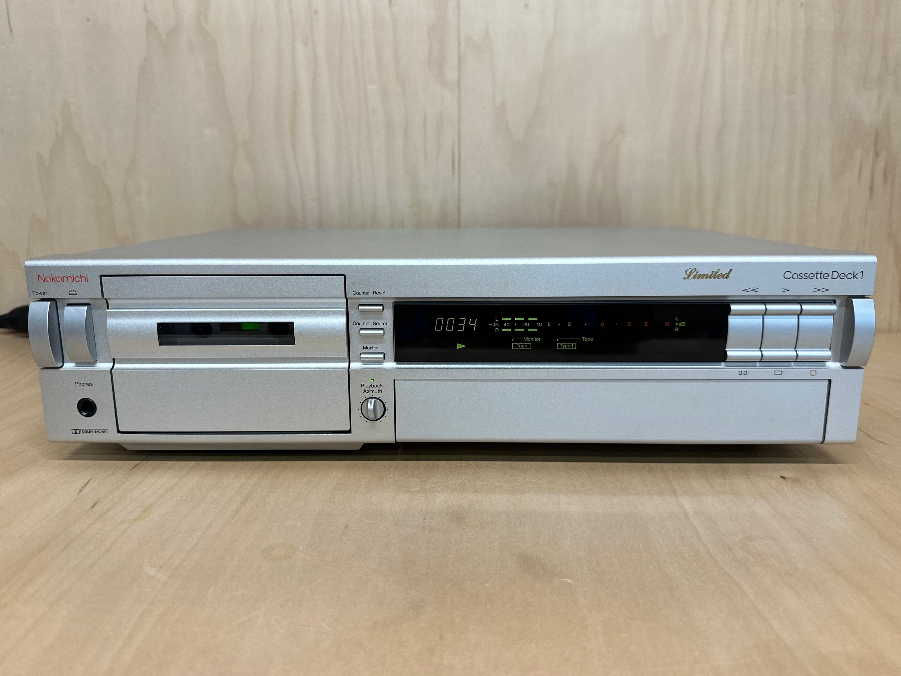 Nakamichi Cassette Deck 1 Limited Serviced